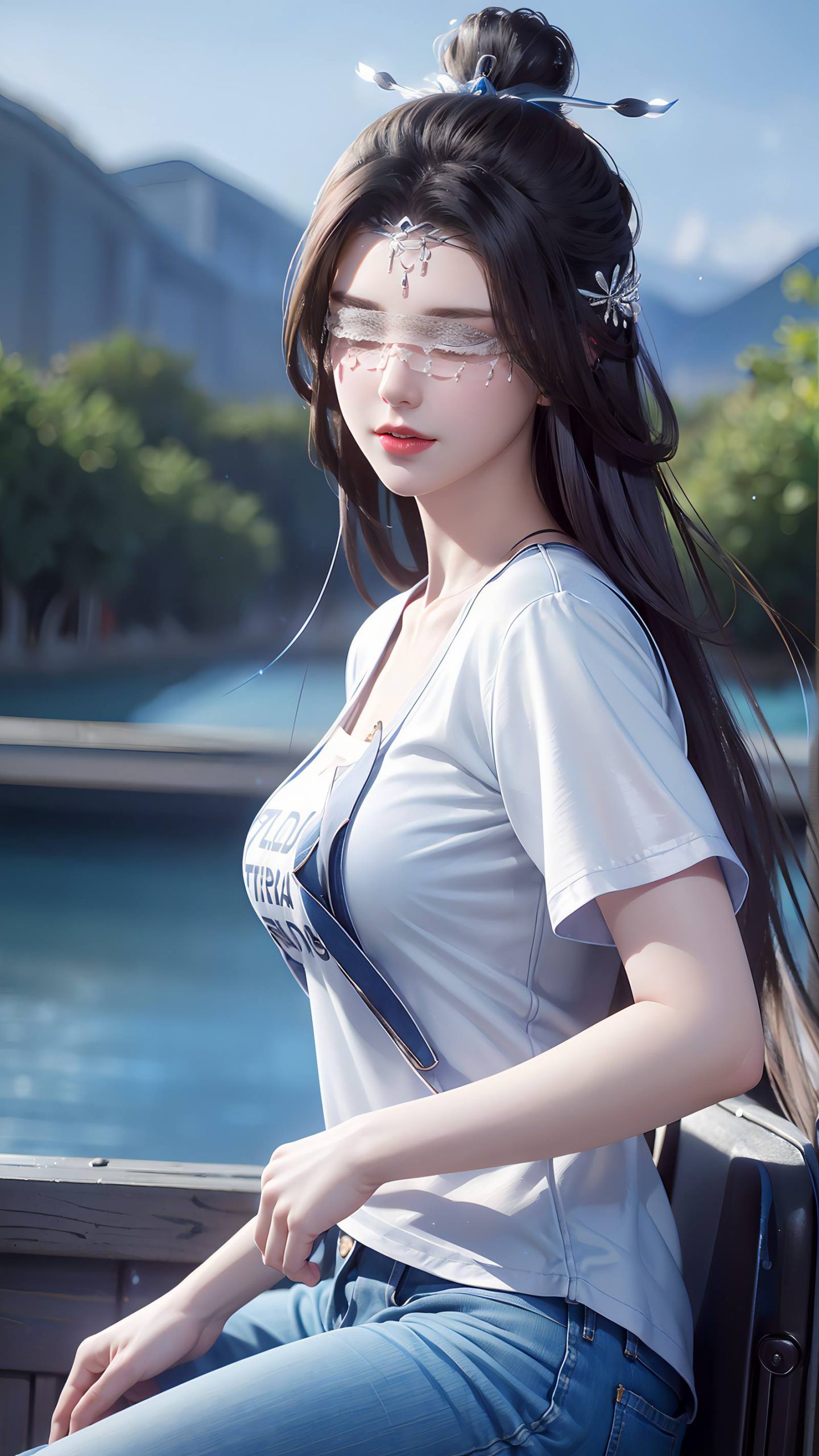 图片[53]-AI绘画 086 仙逆-兰若现代牛仔裤[95P] – 速更版-美库