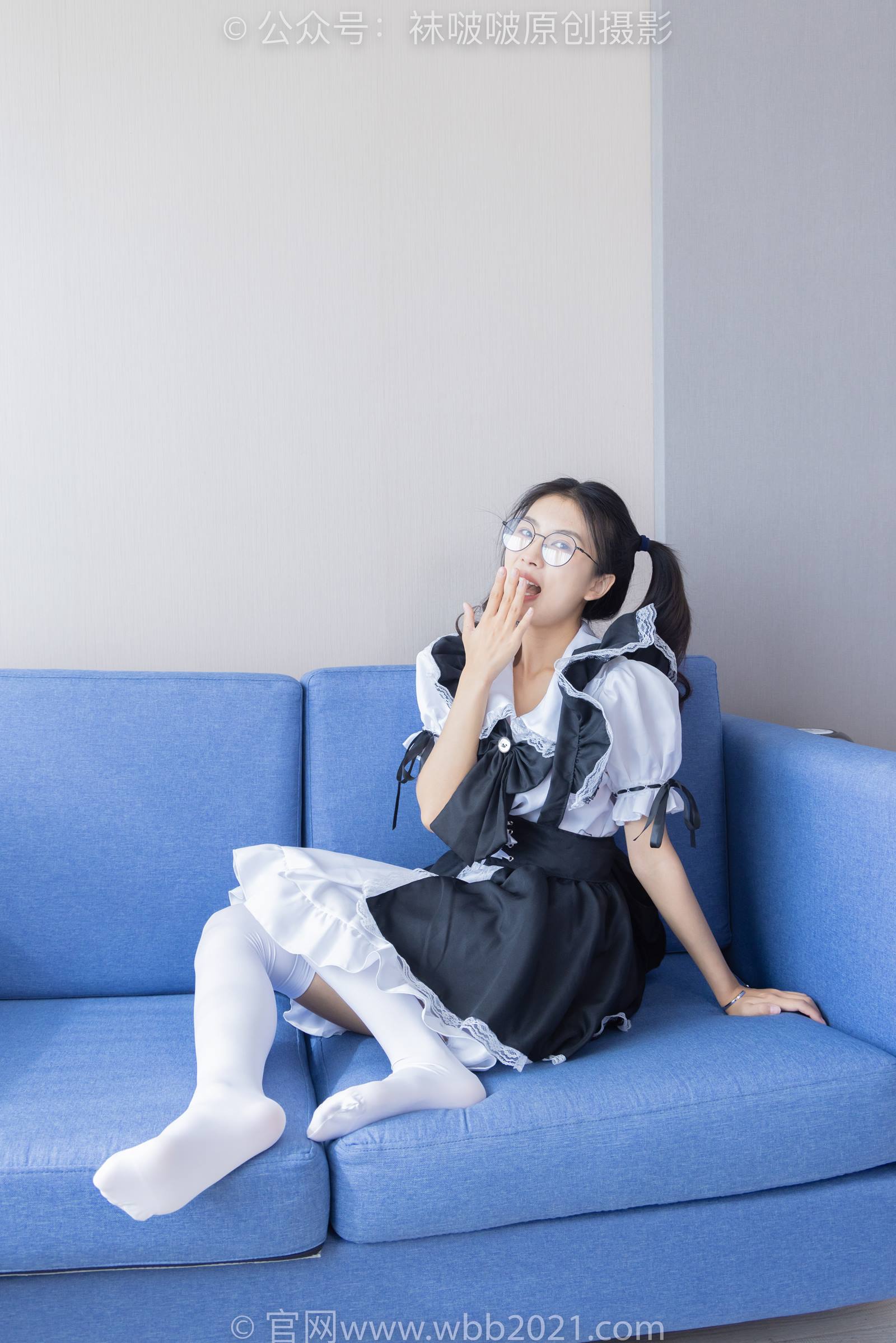 图片[56]-[BoBoSocks袜啵啵]NO.306 奶油-高跟鞋、皮鞋、厚白丝大腿袜、厚肉丝、白棉袜[140P] – 速更版-美库