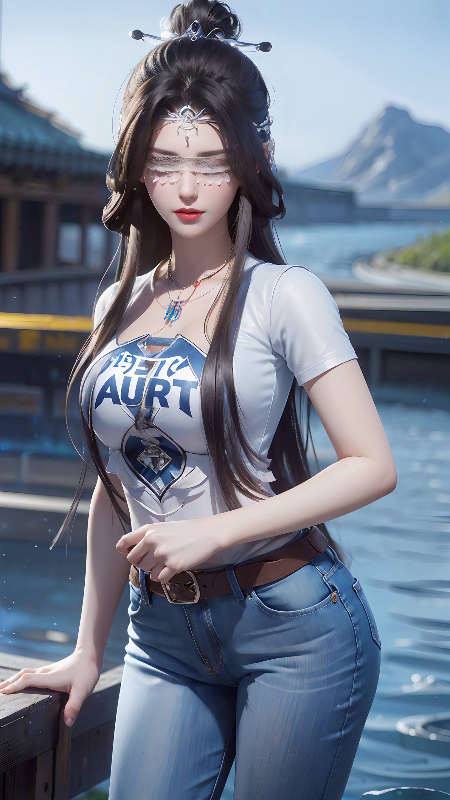 图片[59]-AI绘画 086 仙逆-兰若现代牛仔裤[95P] – 速更版-美库