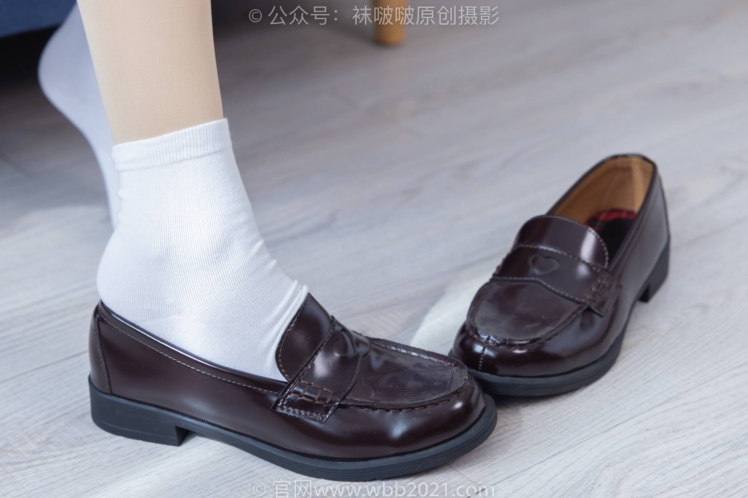 图片[64]-[BoBoSocks袜啵啵]NO.306 奶油-高跟鞋、皮鞋、厚白丝大腿袜、厚肉丝、白棉袜[140P] – 速更版-美库