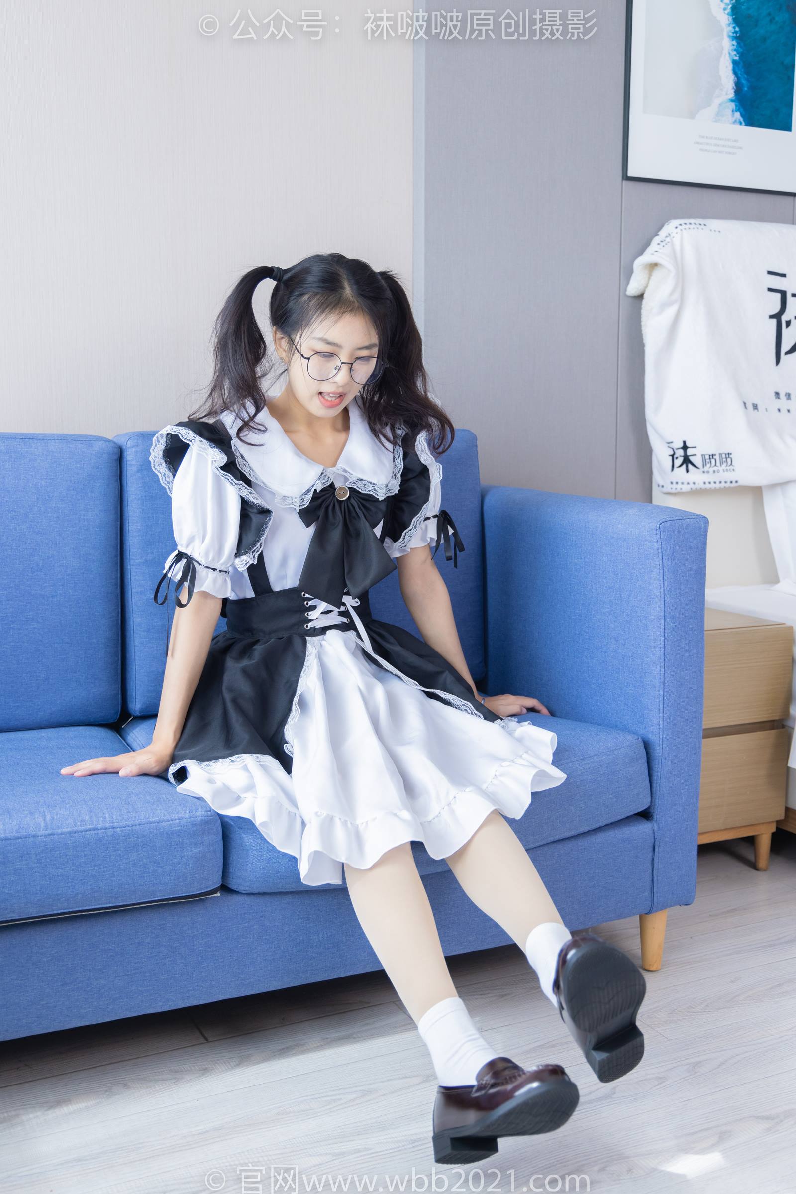 图片[66]-[BoBoSocks袜啵啵]NO.306 奶油-高跟鞋、皮鞋、厚白丝大腿袜、厚肉丝、白棉袜[140P] – 速更版-美库