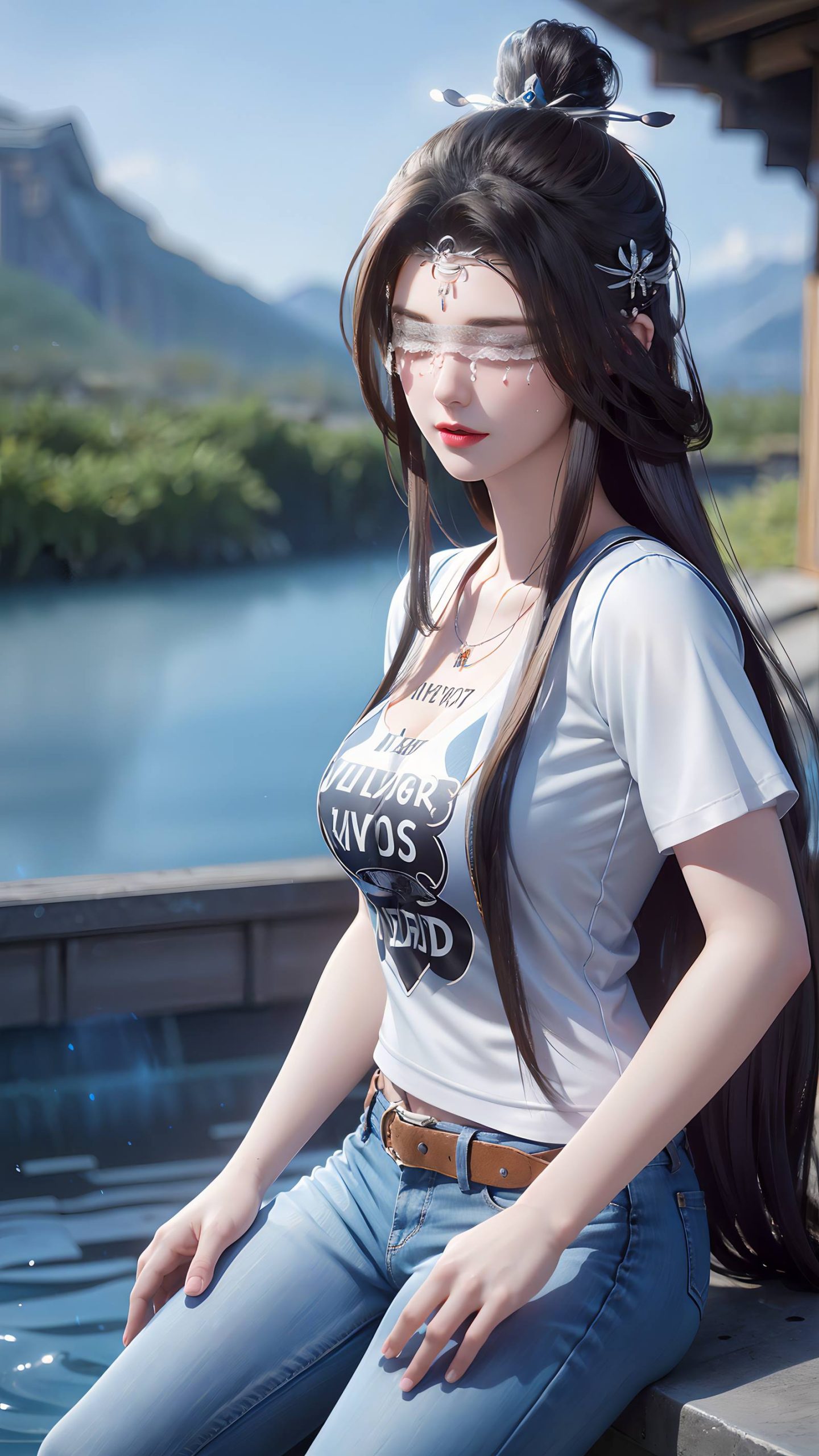 图片[62]-AI绘画 086 仙逆-兰若现代牛仔裤[95P] – 速更版-美库