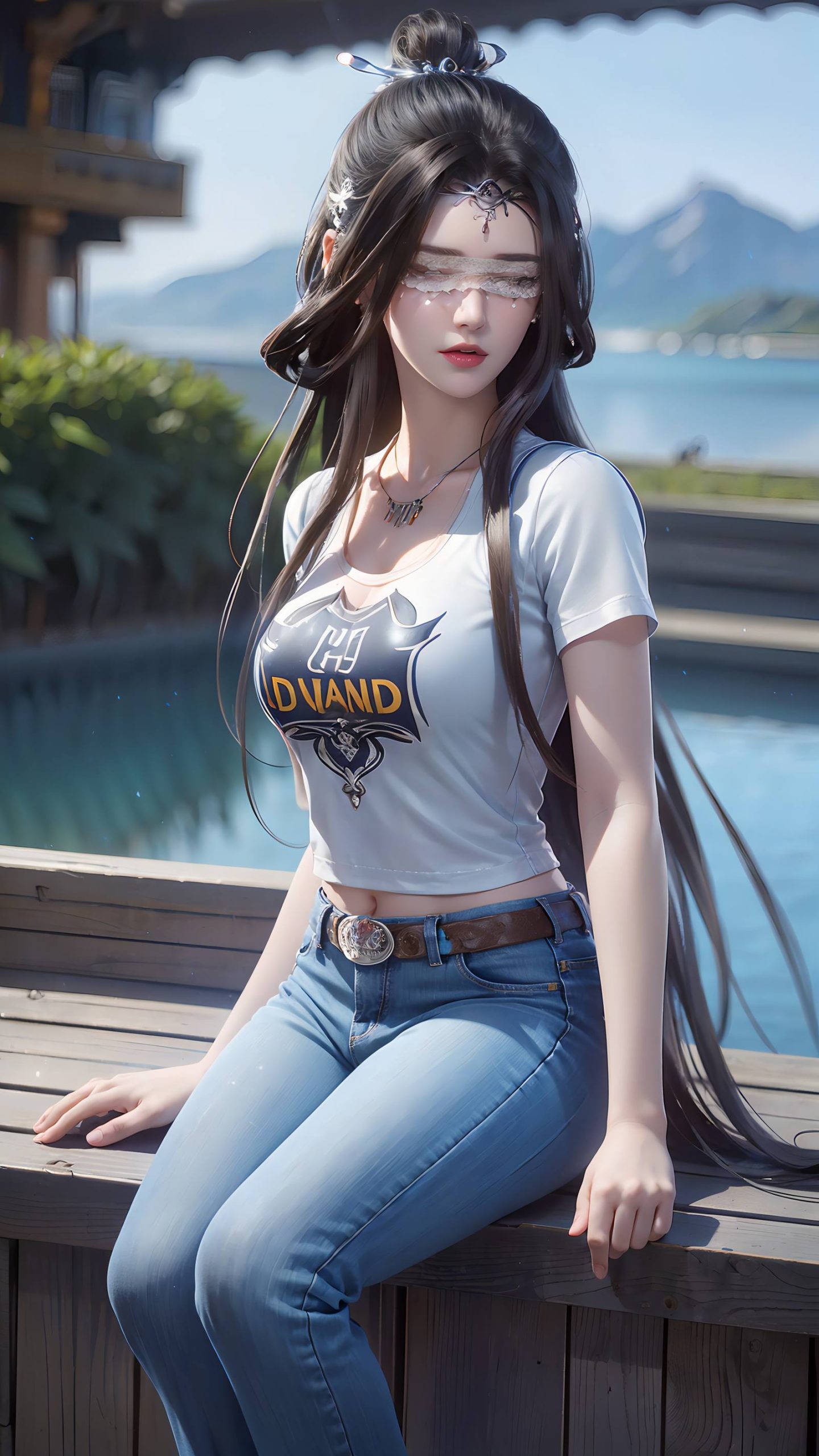 图片[65]-AI绘画 086 仙逆-兰若现代牛仔裤[95P] – 速更版-美库