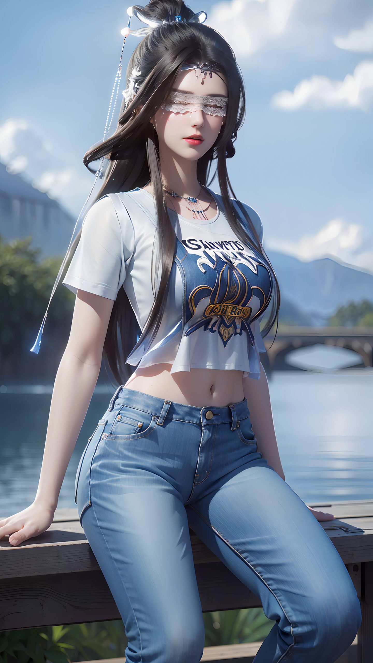 图片[70]-AI绘画 086 仙逆-兰若现代牛仔裤[95P] – 速更版-美库