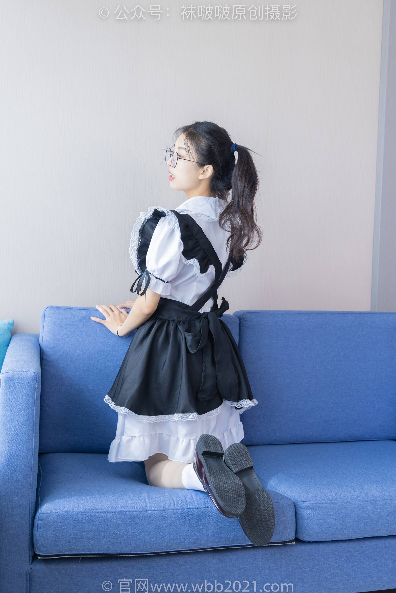 图片[77]-[BoBoSocks袜啵啵]NO.306 奶油-高跟鞋、皮鞋、厚白丝大腿袜、厚肉丝、白棉袜[140P] – 速更版-美库