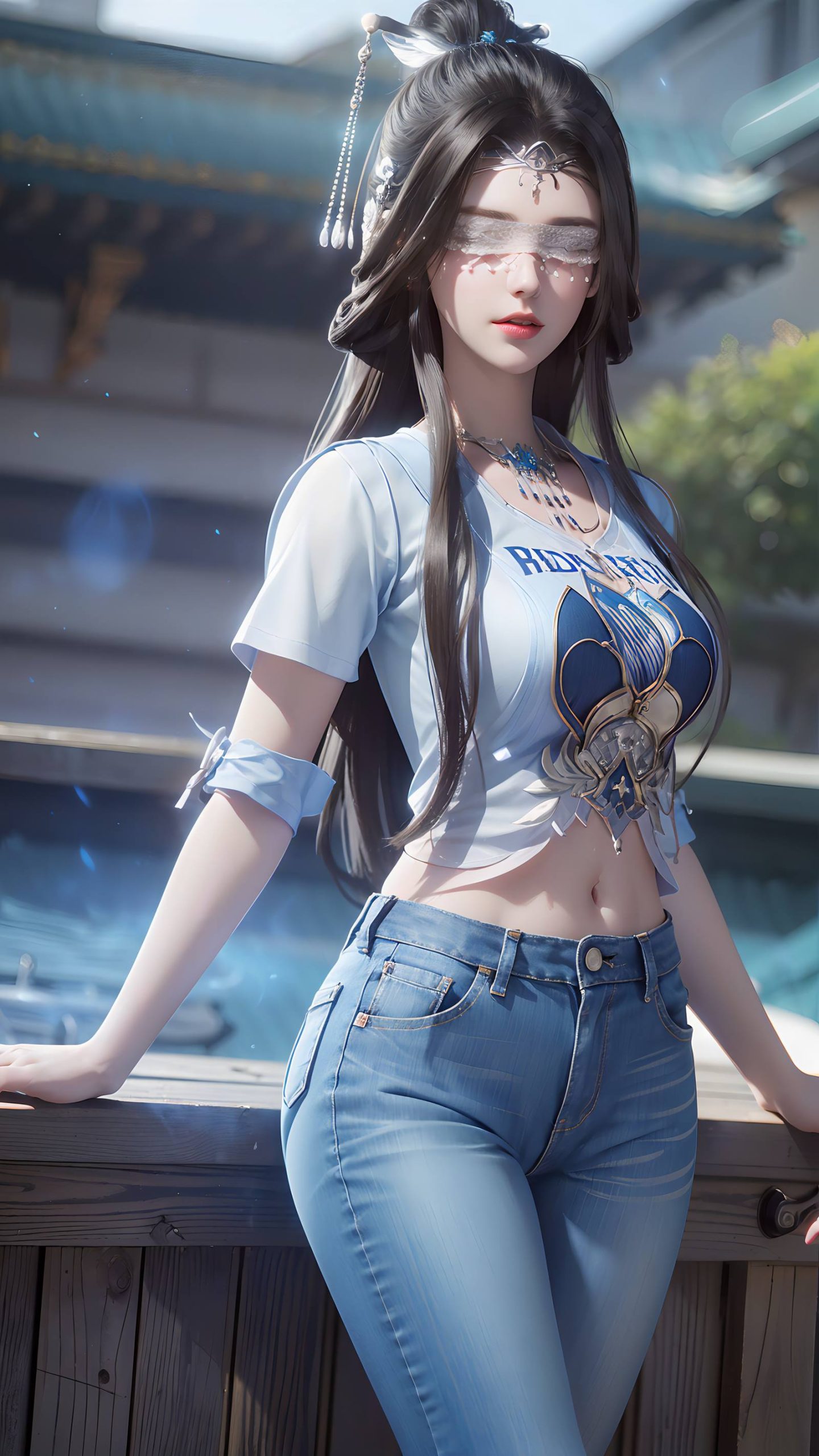 图片[73]-AI绘画 086 仙逆-兰若现代牛仔裤[95P] – 速更版-美库