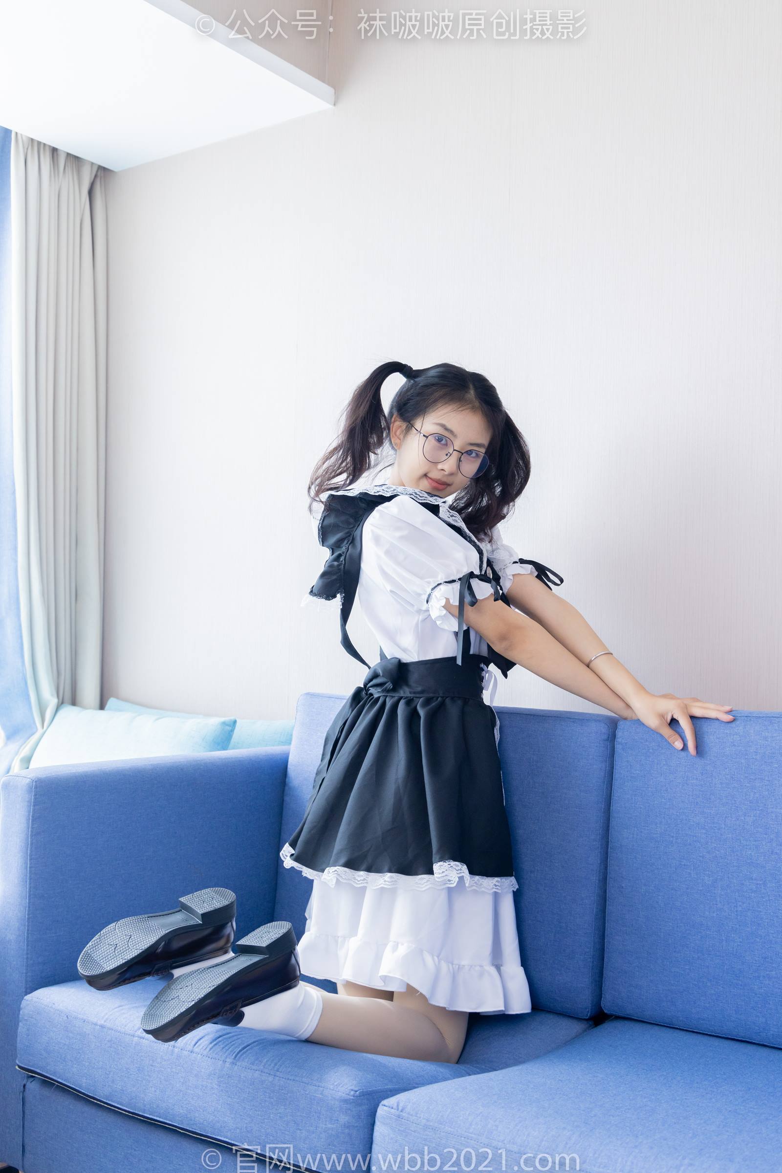 图片[80]-[BoBoSocks袜啵啵]NO.306 奶油-高跟鞋、皮鞋、厚白丝大腿袜、厚肉丝、白棉袜[140P] – 速更版-美库