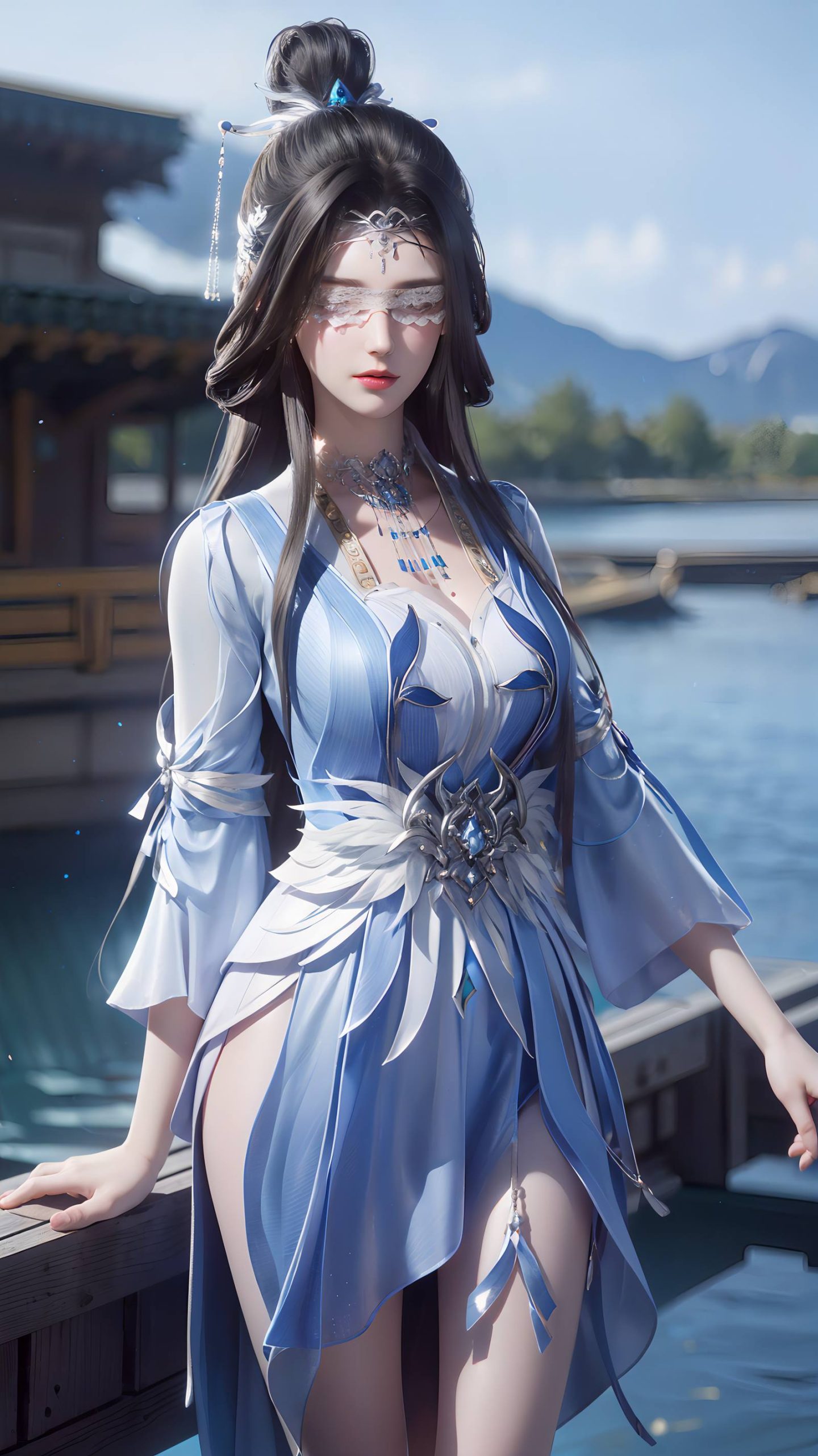 图片[76]-AI绘画 086 仙逆-兰若现代牛仔裤[95P] – 速更版-美库