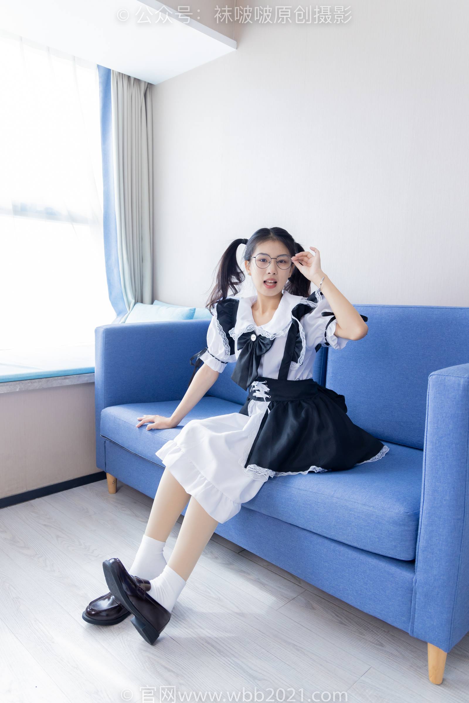 图片[88]-[BoBoSocks袜啵啵]NO.306 奶油-高跟鞋、皮鞋、厚白丝大腿袜、厚肉丝、白棉袜[140P] – 速更版-美库