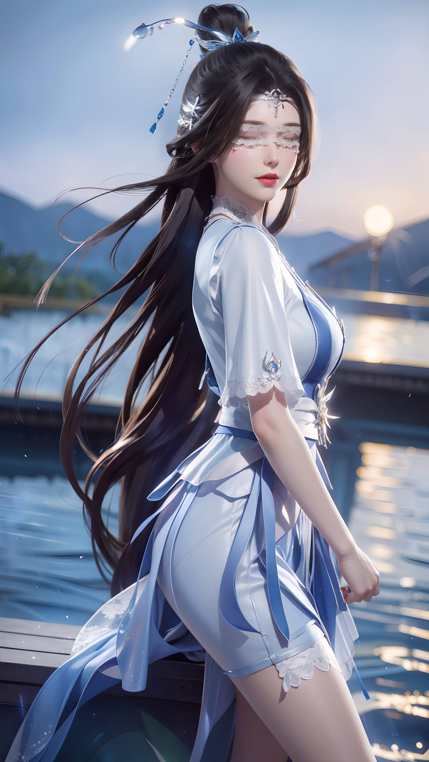 图片[80]-AI绘画 086 仙逆-兰若现代牛仔裤[95P] – 速更版-美库