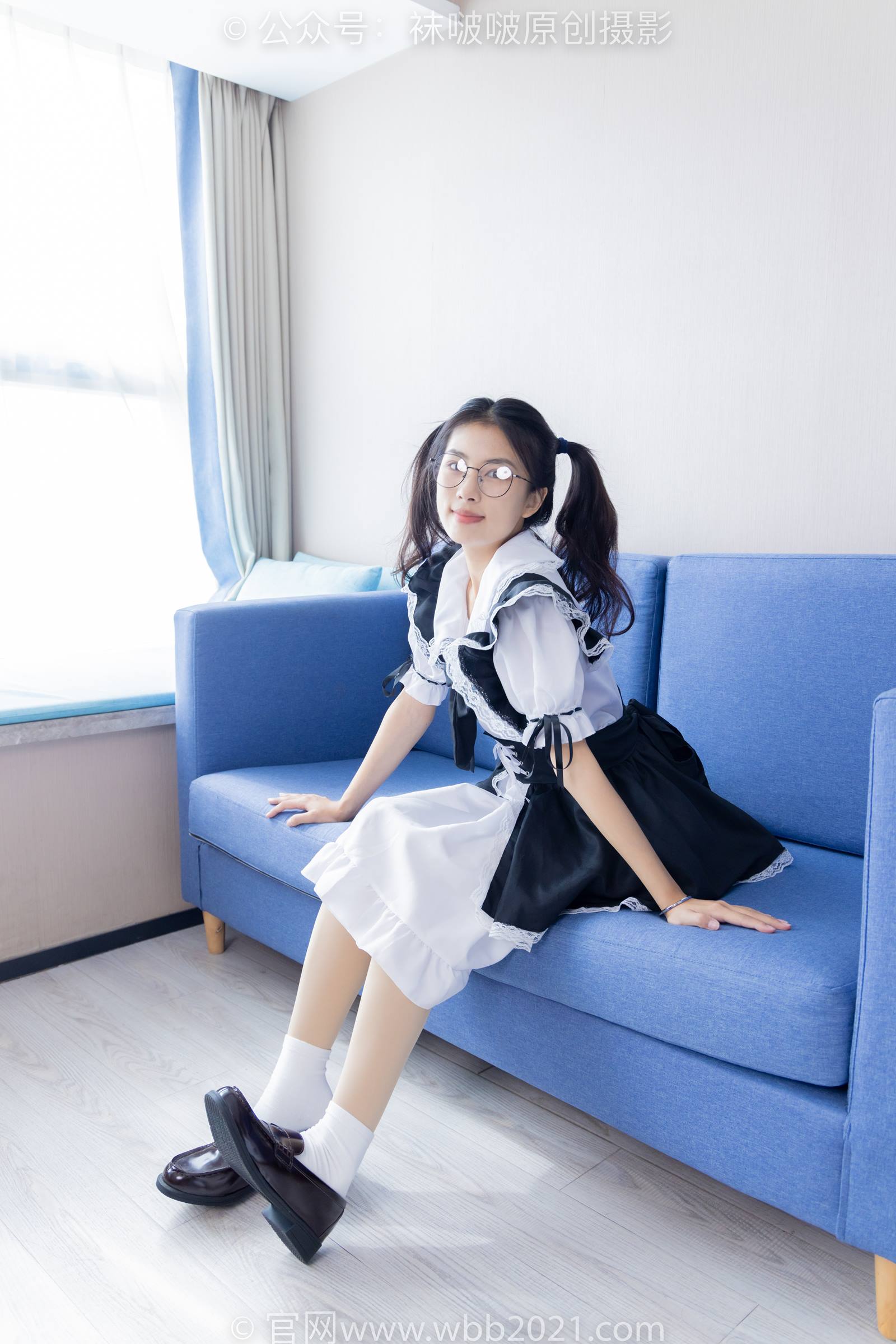 图片[89]-[BoBoSocks袜啵啵]NO.306 奶油-高跟鞋、皮鞋、厚白丝大腿袜、厚肉丝、白棉袜[140P] – 速更版-美库