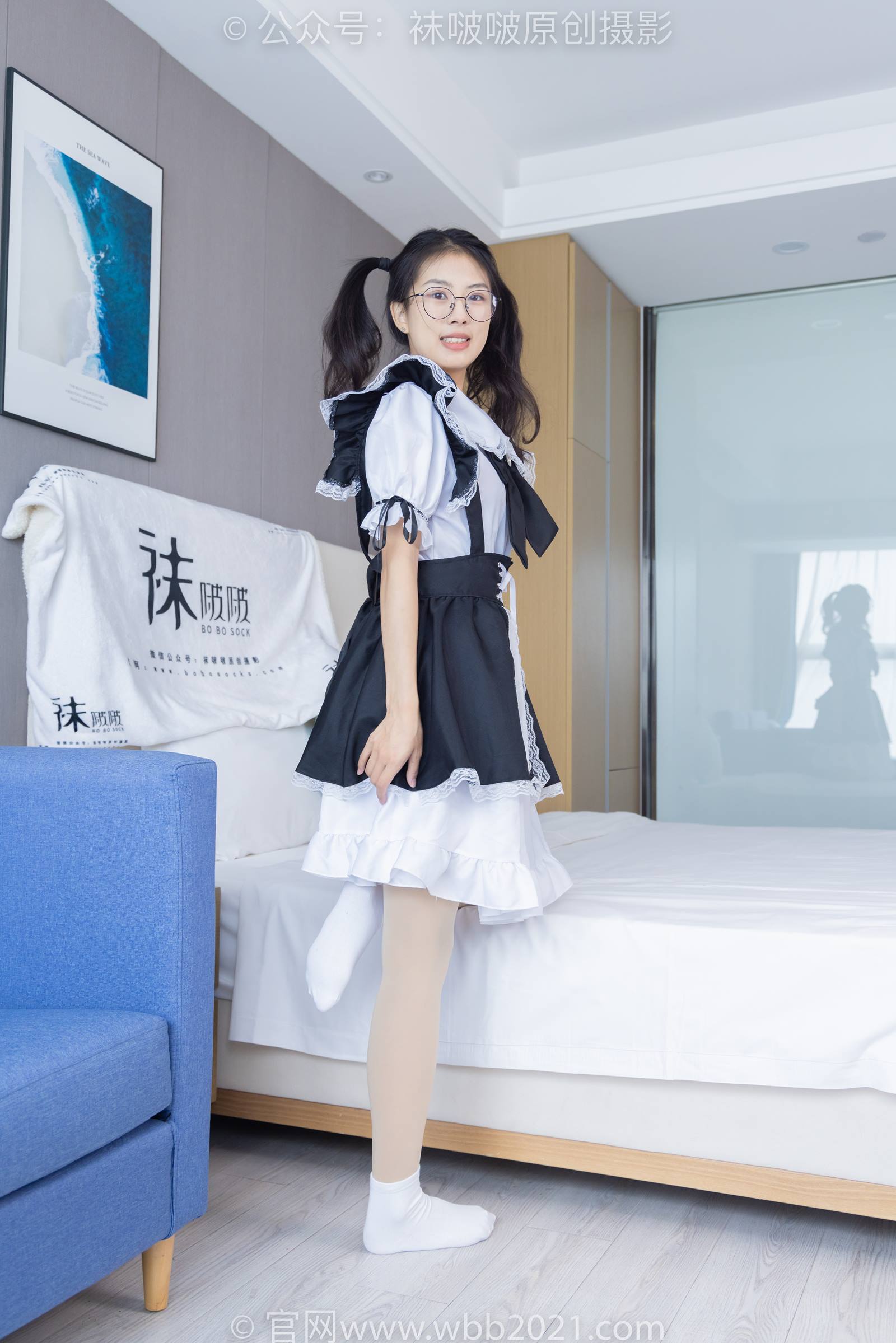图片[95]-[BoBoSocks袜啵啵]NO.306 奶油-高跟鞋、皮鞋、厚白丝大腿袜、厚肉丝、白棉袜[140P] – 速更版-美库