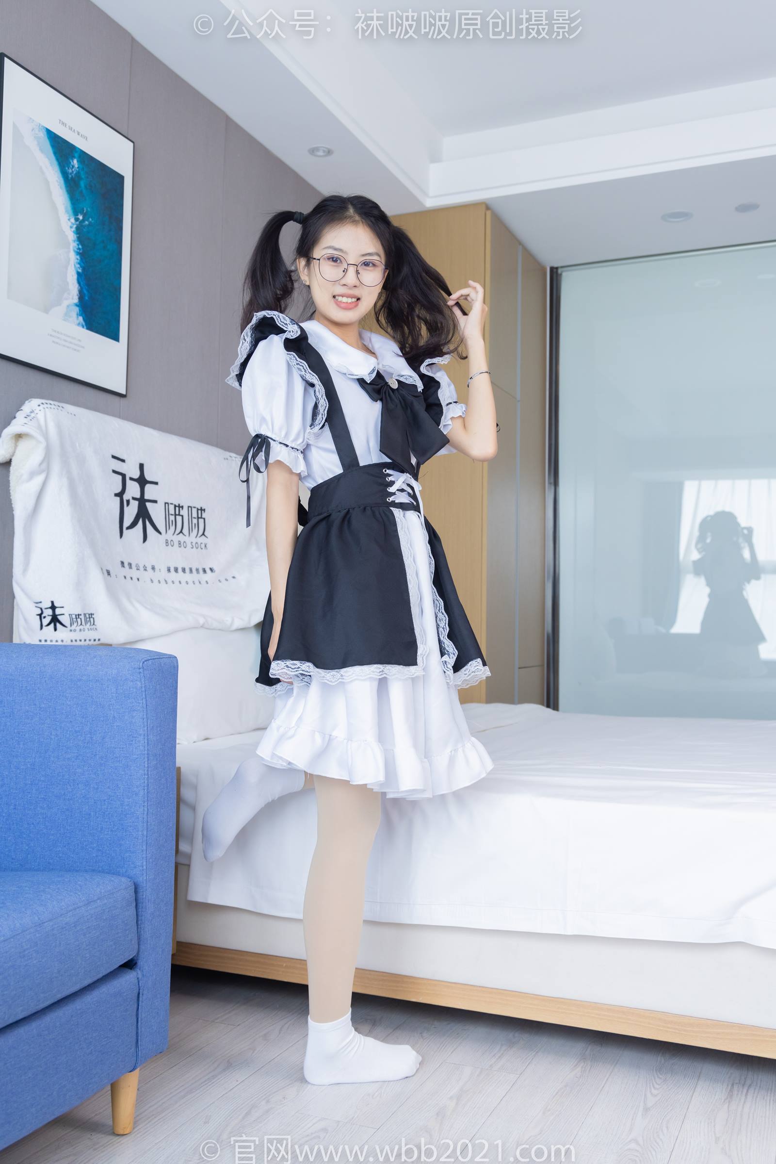 图片[97]-[BoBoSocks袜啵啵]NO.306 奶油-高跟鞋、皮鞋、厚白丝大腿袜、厚肉丝、白棉袜[140P] – 速更版-美库