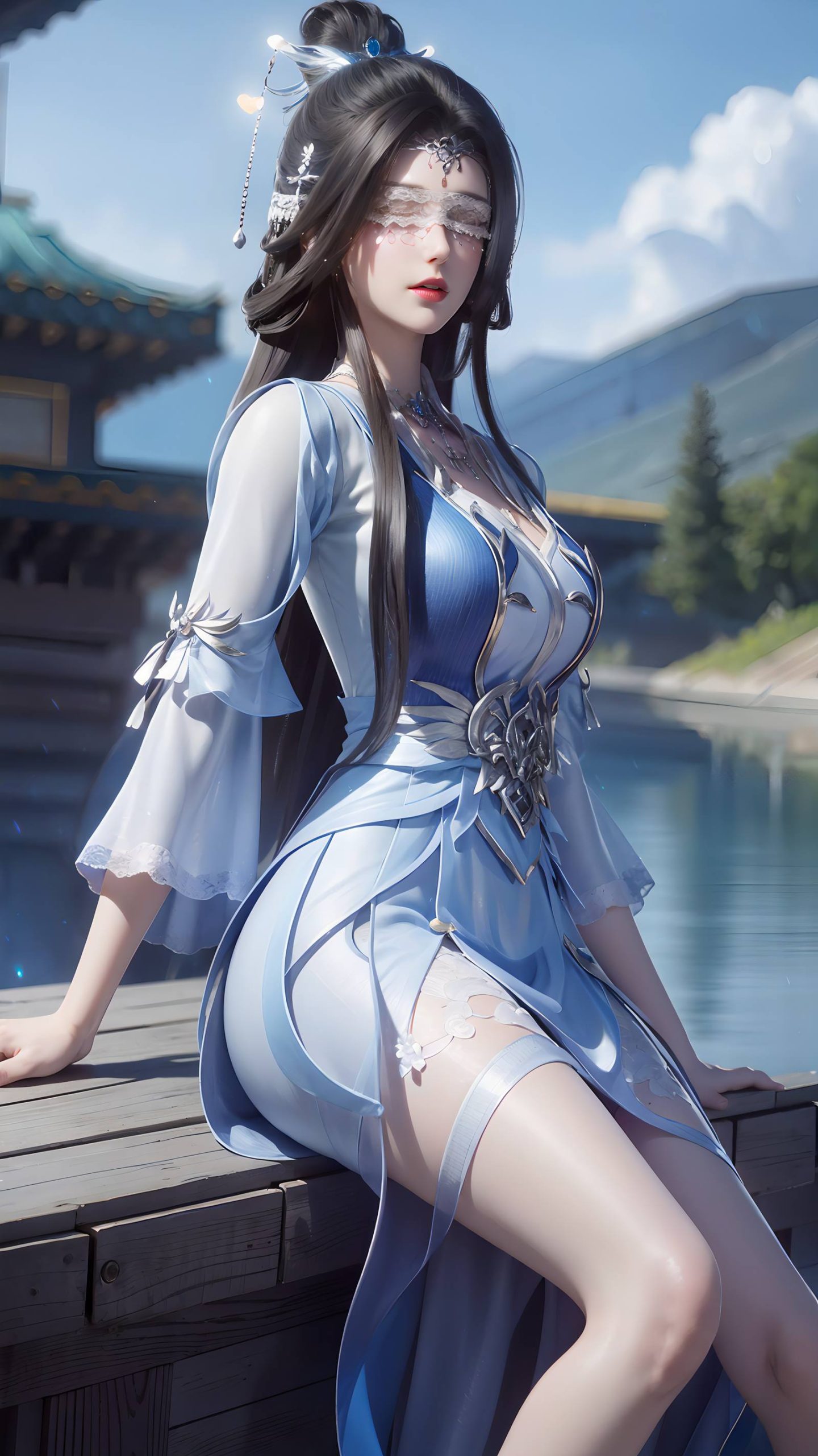 图片[94]-AI绘画 086 仙逆-兰若现代牛仔裤[95P] – 速更版-美库