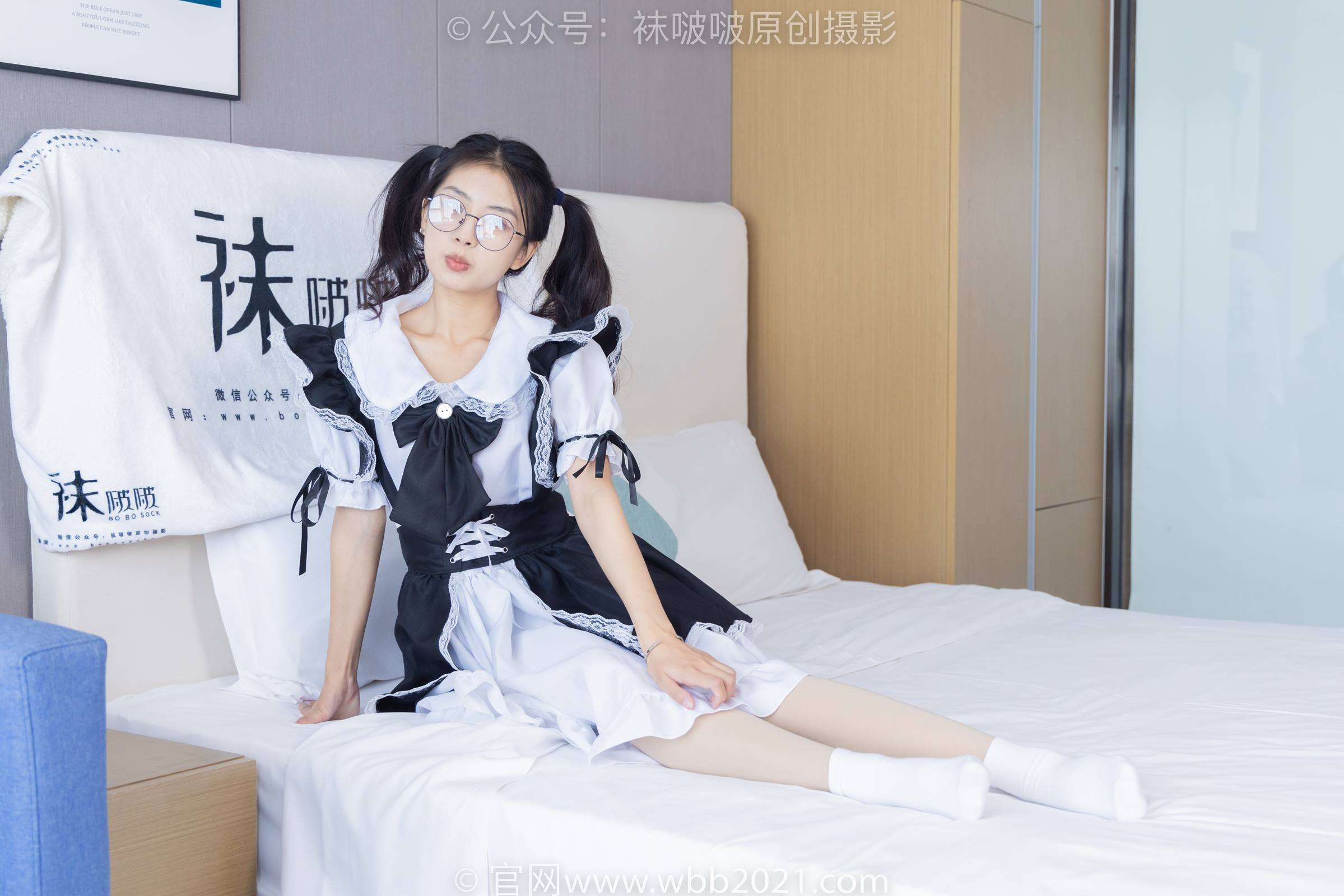 图片[111]-[BoBoSocks袜啵啵]NO.306 奶油-高跟鞋、皮鞋、厚白丝大腿袜、厚肉丝、白棉袜[140P] – 速更版-美库