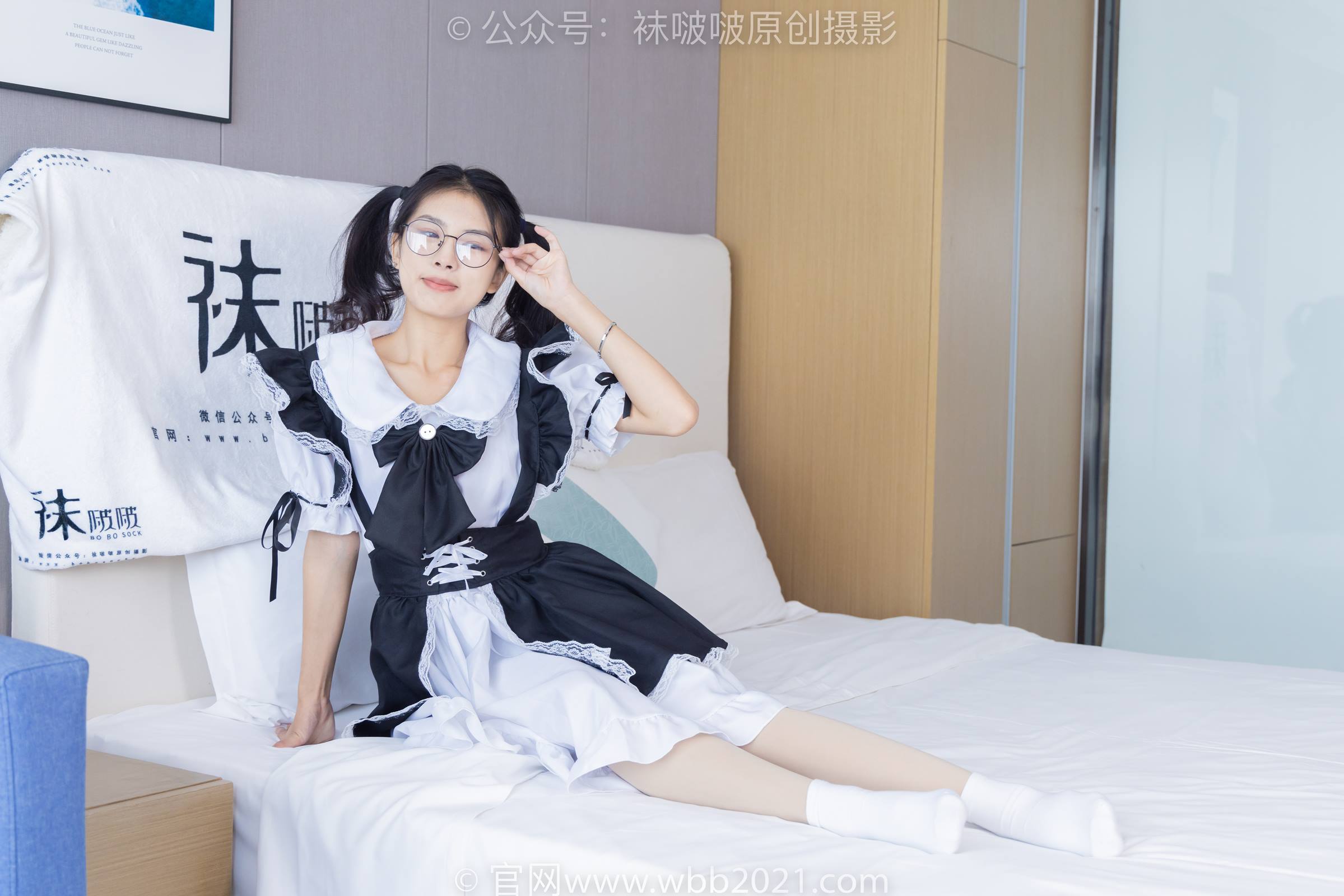 图片[112]-[BoBoSocks袜啵啵]NO.306 奶油-高跟鞋、皮鞋、厚白丝大腿袜、厚肉丝、白棉袜[140P] – 速更版-美库