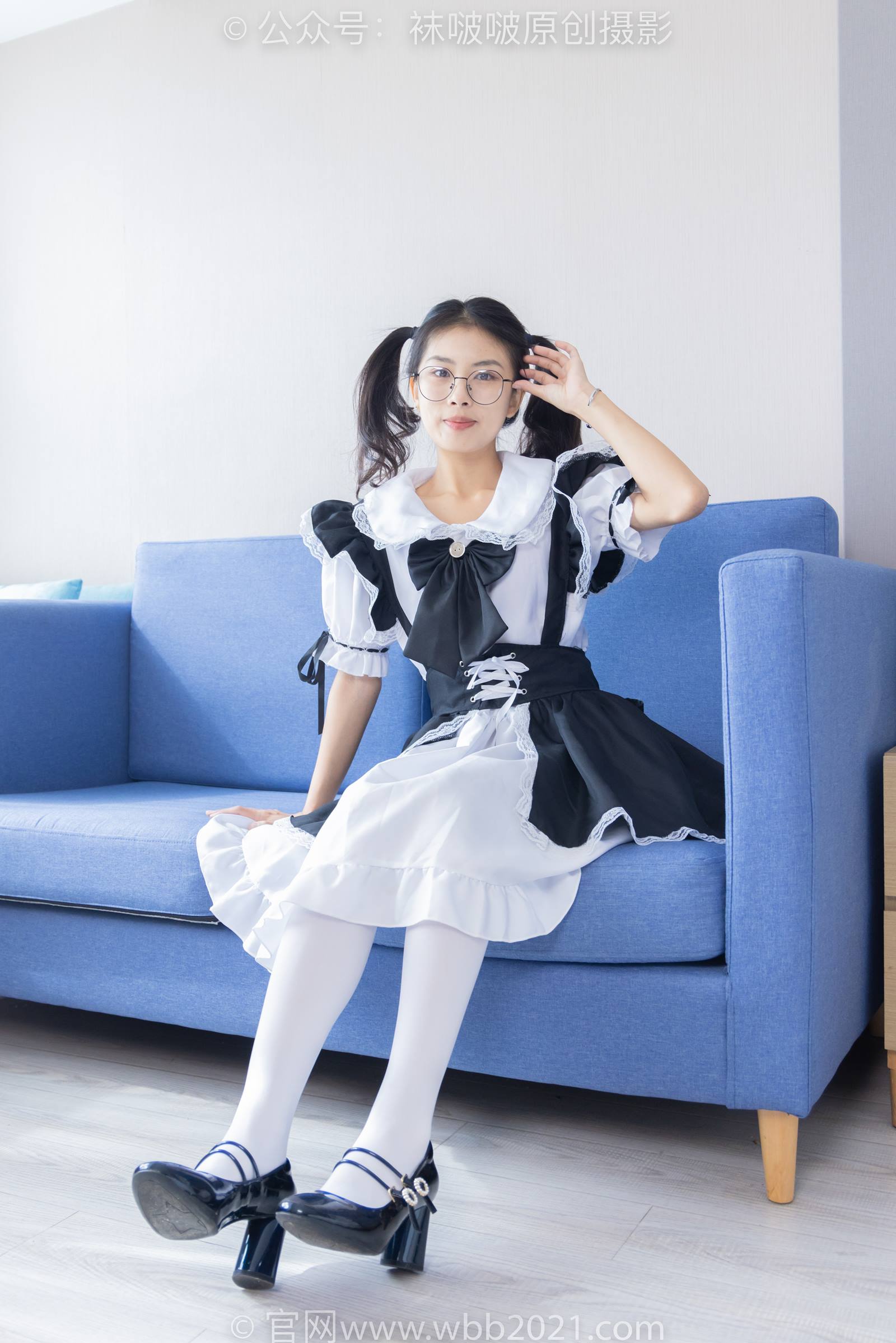 图片[141]-[BoBoSocks袜啵啵]NO.306 奶油-高跟鞋、皮鞋、厚白丝大腿袜、厚肉丝、白棉袜[140P] – 速更版-美库