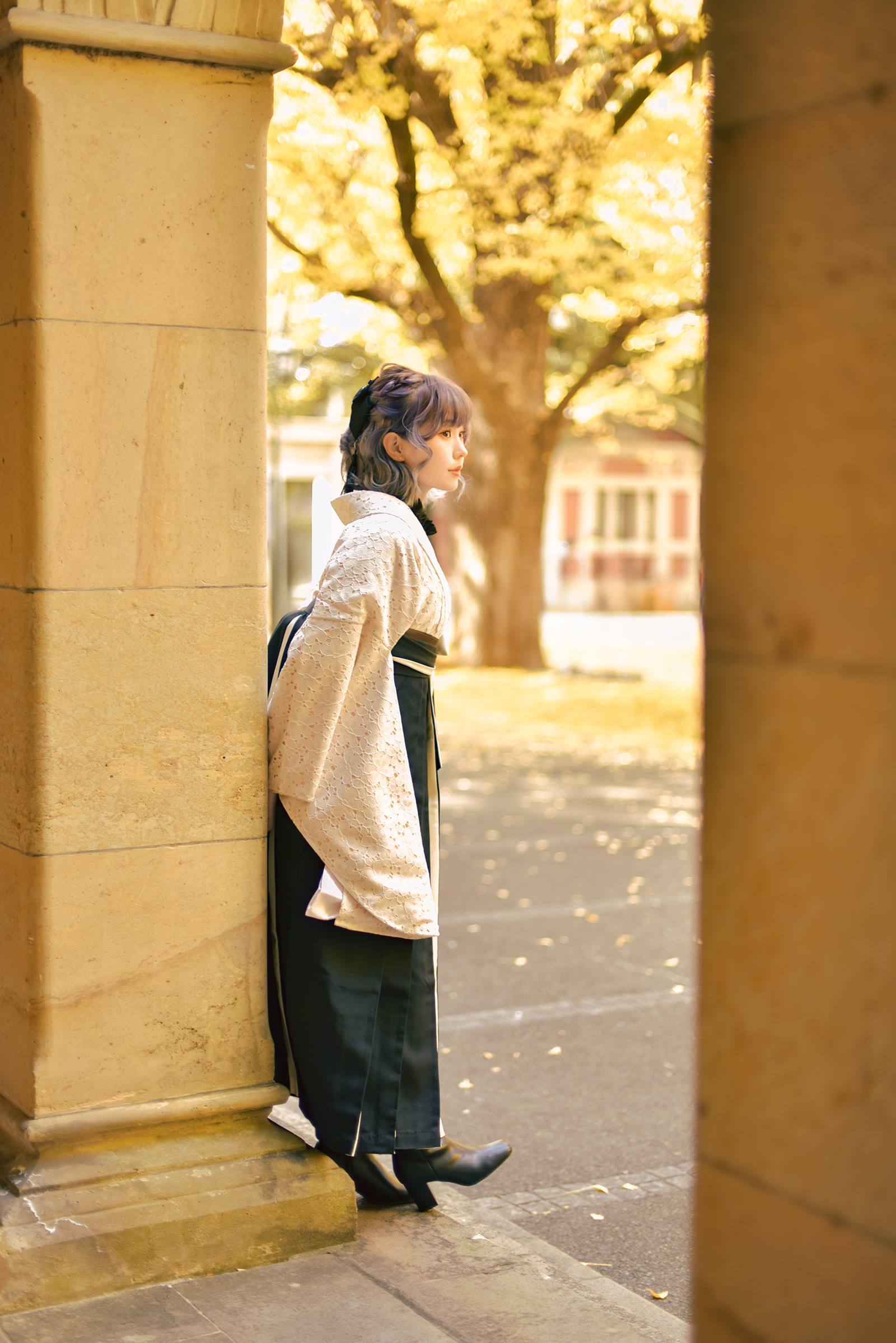 图片[12]-Ely_eee(ElyEE子) – Ginkgo Hakama[38P] – 速更版-美库