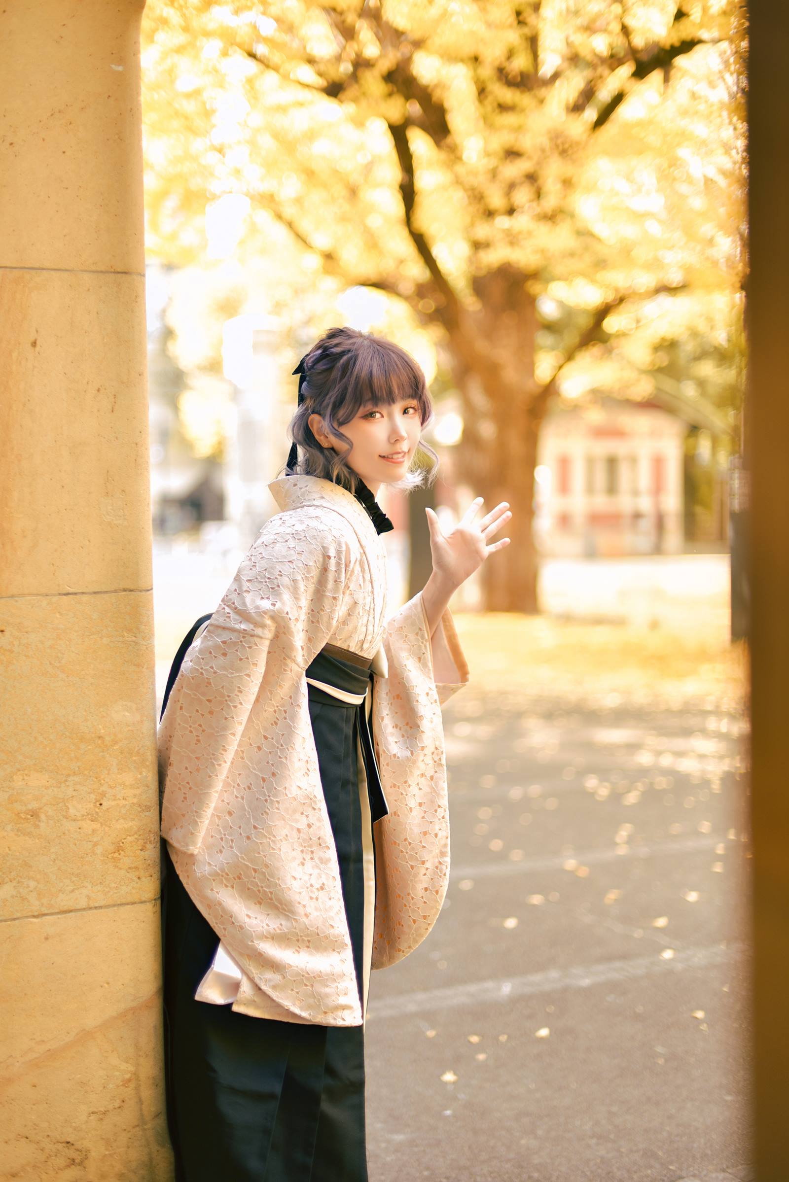 图片[13]-Ely_eee(ElyEE子) – Ginkgo Hakama[38P] – 速更版-美库