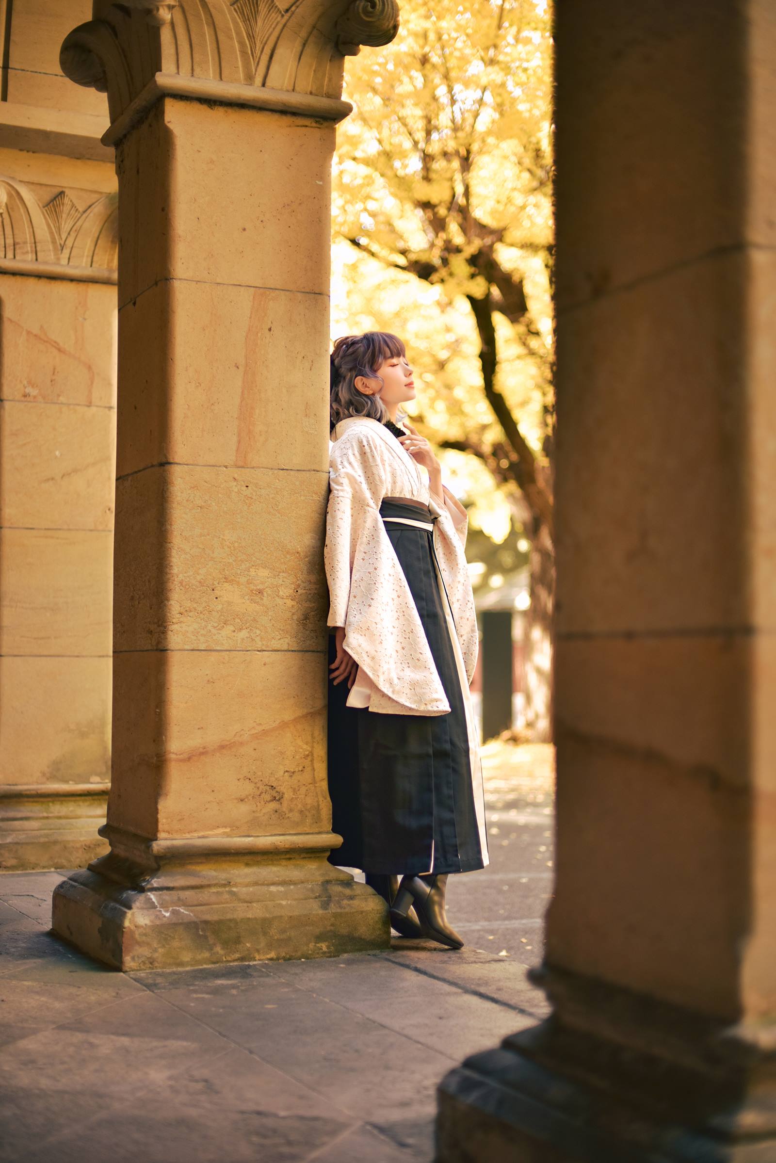 图片[14]-Ely_eee(ElyEE子) – Ginkgo Hakama[38P] – 速更版-美库