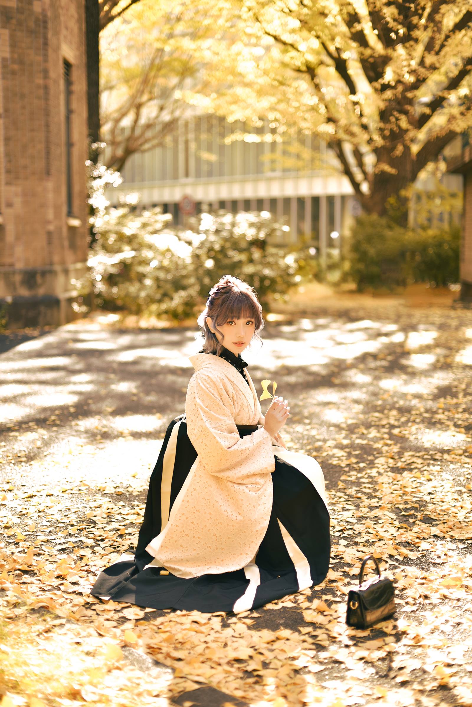 图片[19]-Ely_eee(ElyEE子) – Ginkgo Hakama[38P] – 速更版-美库