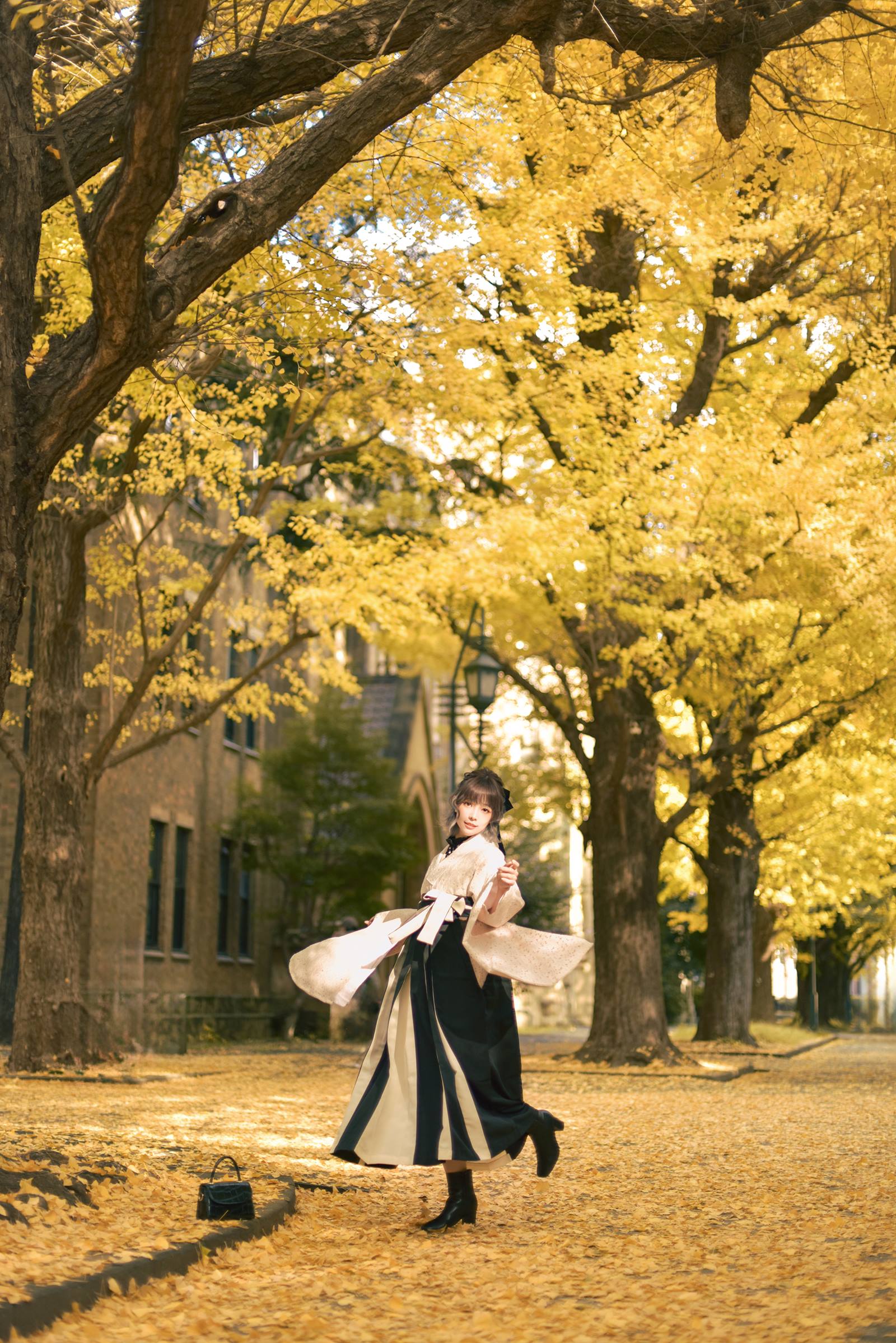 图片[26]-Ely_eee(ElyEE子) – Ginkgo Hakama[38P] – 速更版-美库