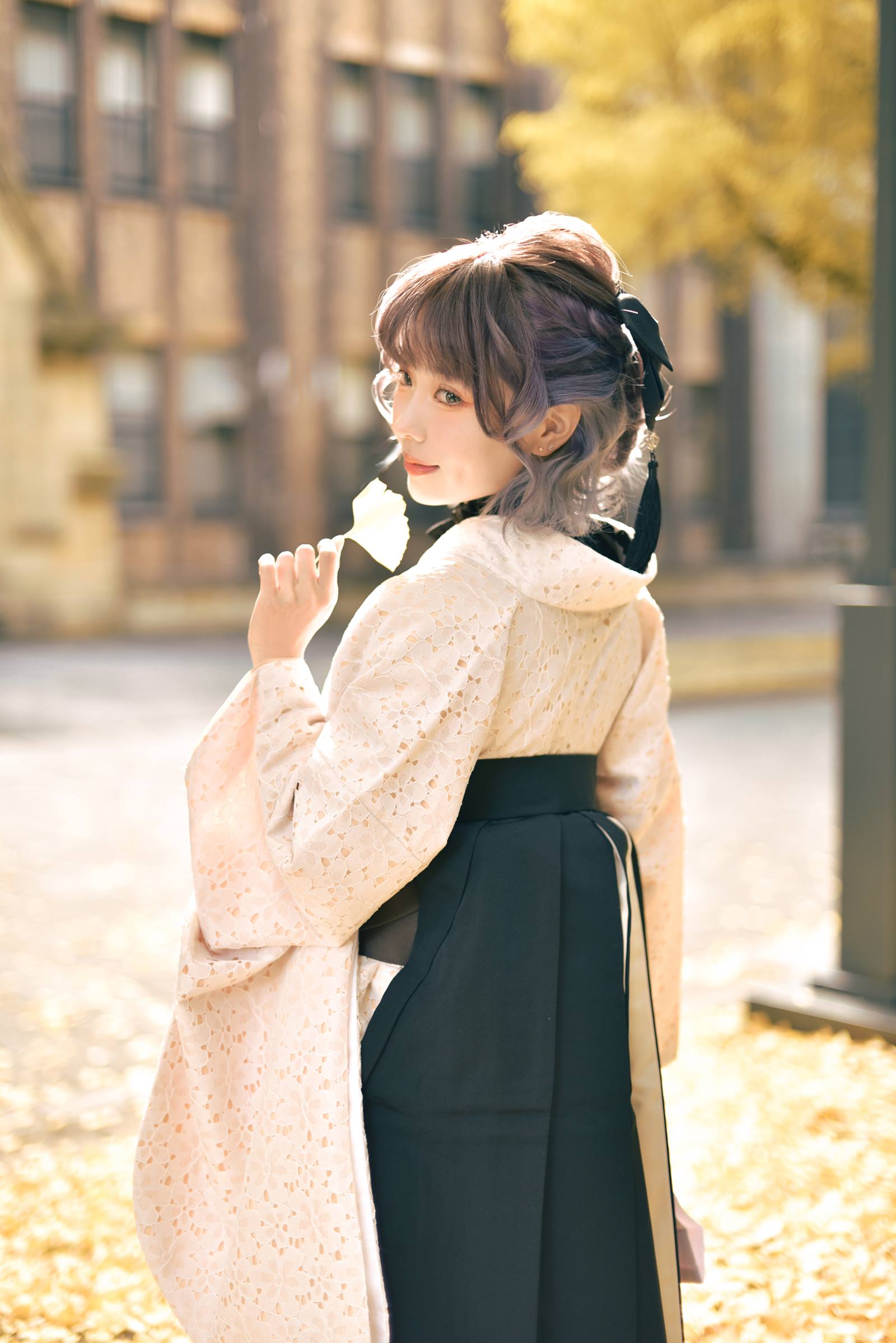 图片[31]-Ely_eee(ElyEE子) – Ginkgo Hakama[38P] – 速更版-美库