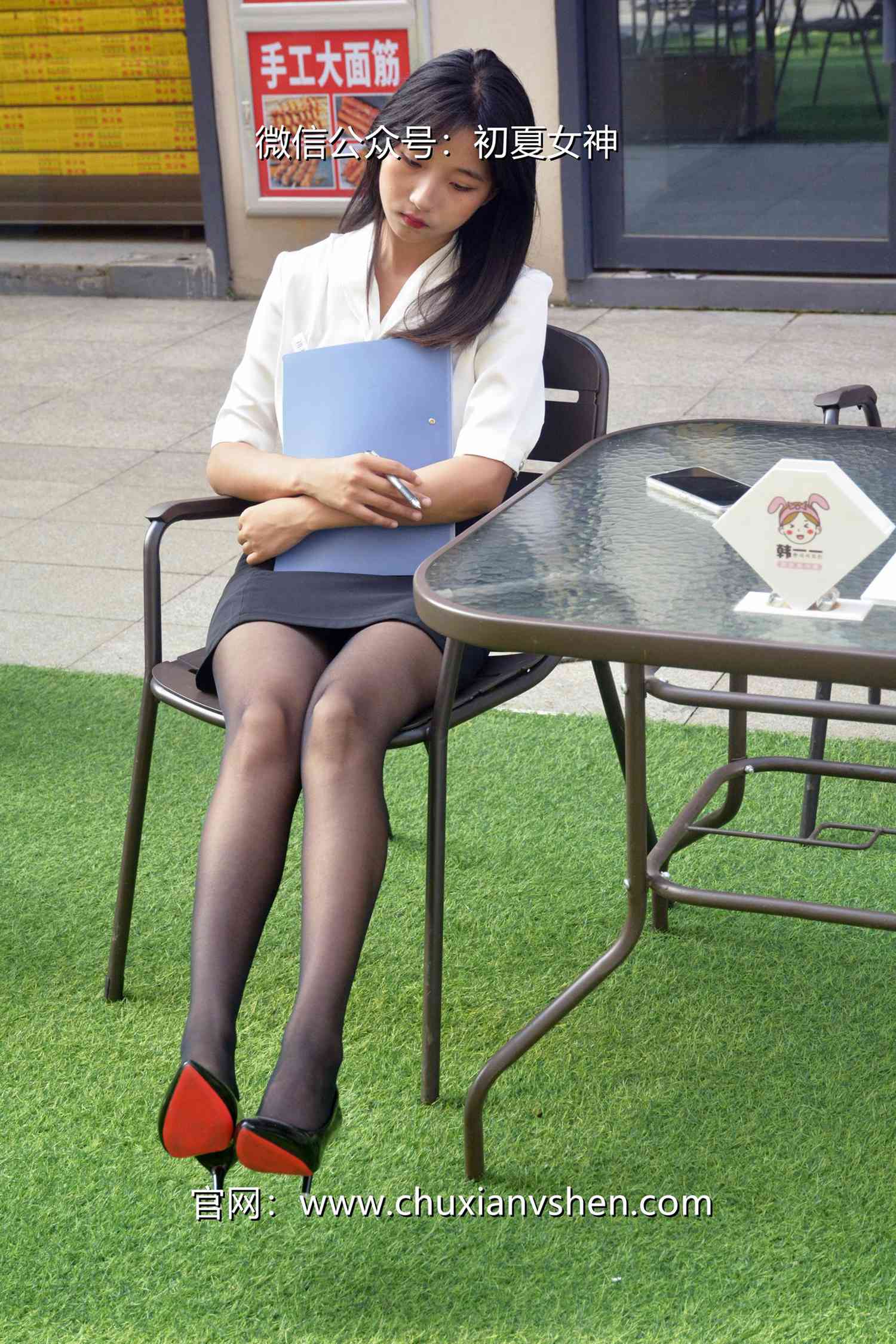 图片[28]-初夏女神 NO.085 点点 黑白正装[140P] – 速更版-美库