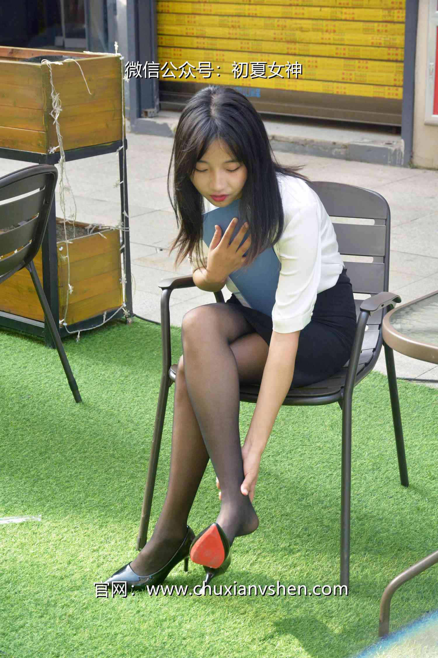 图片[63]-初夏女神 NO.085 点点 黑白正装[140P] – 速更版-美库