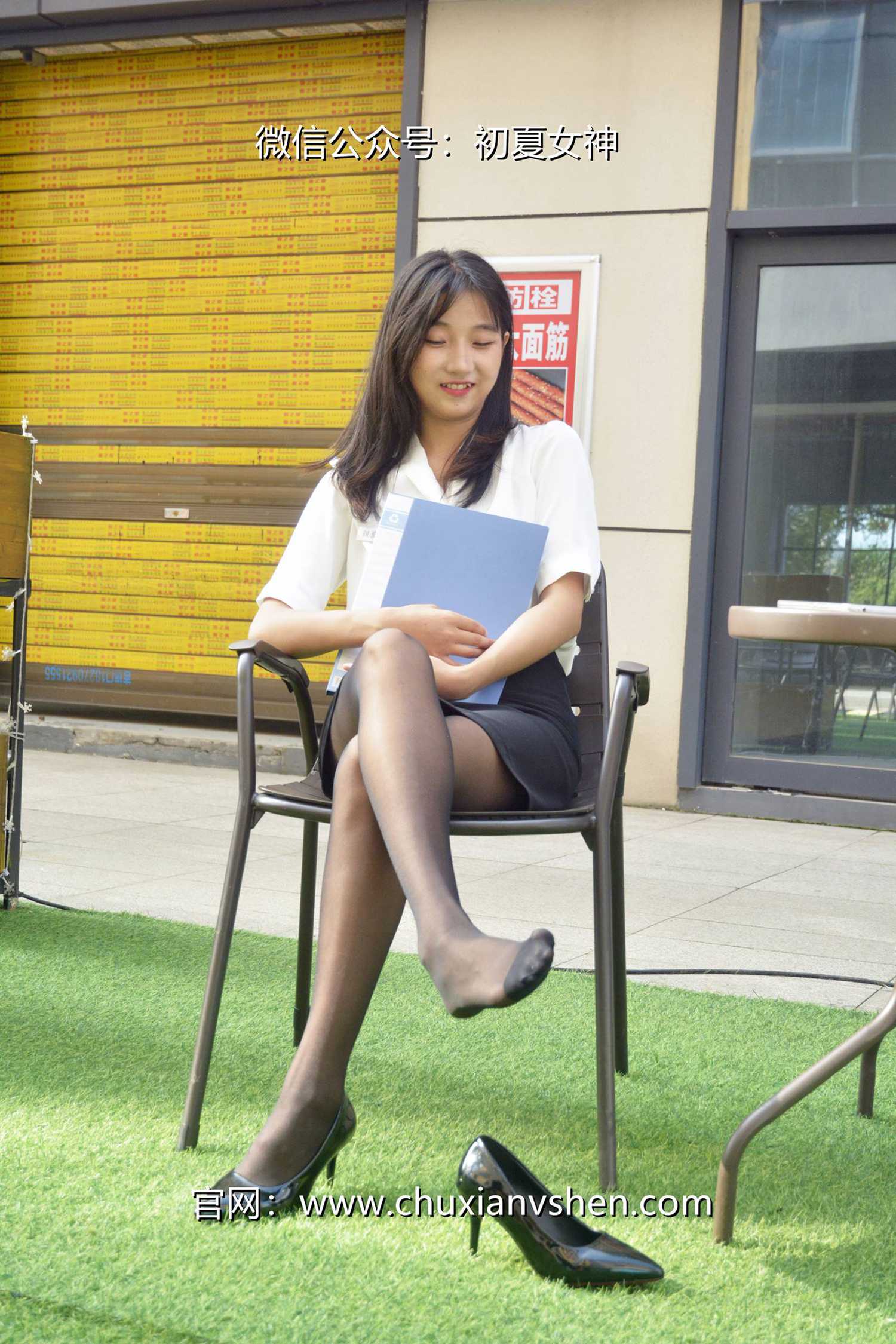 图片[72]-初夏女神 NO.085 点点 黑白正装[140P] – 速更版-美库