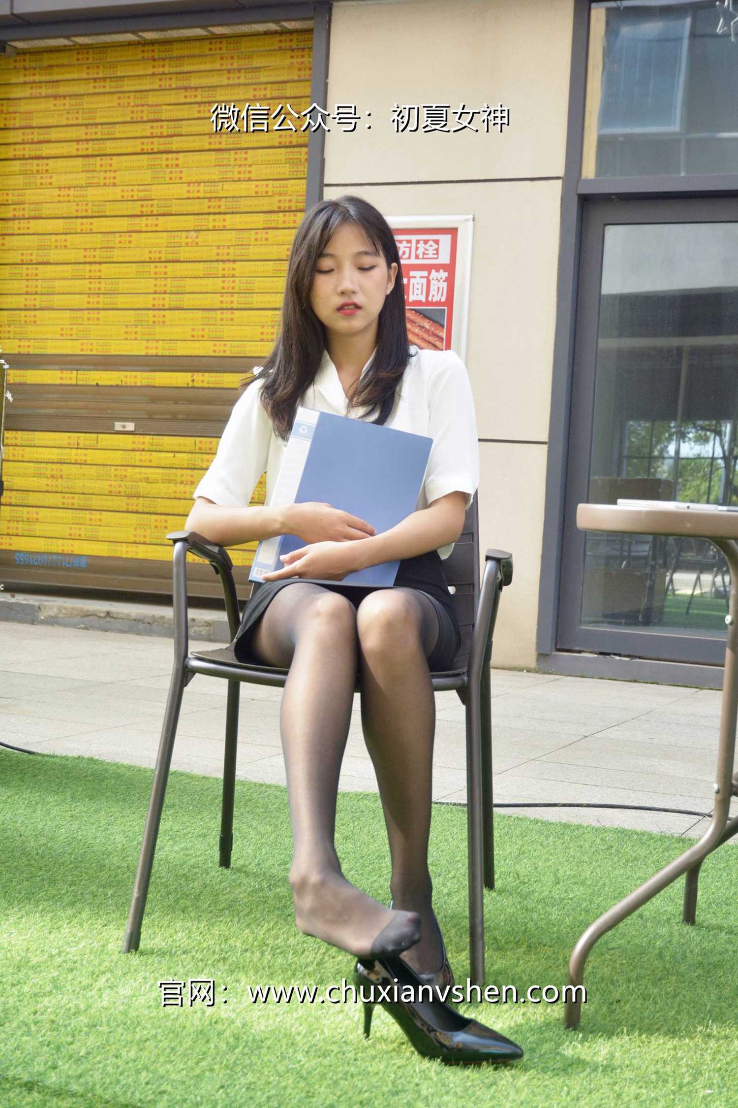 图片[73]-初夏女神 NO.085 点点 黑白正装[140P] – 速更版-美库