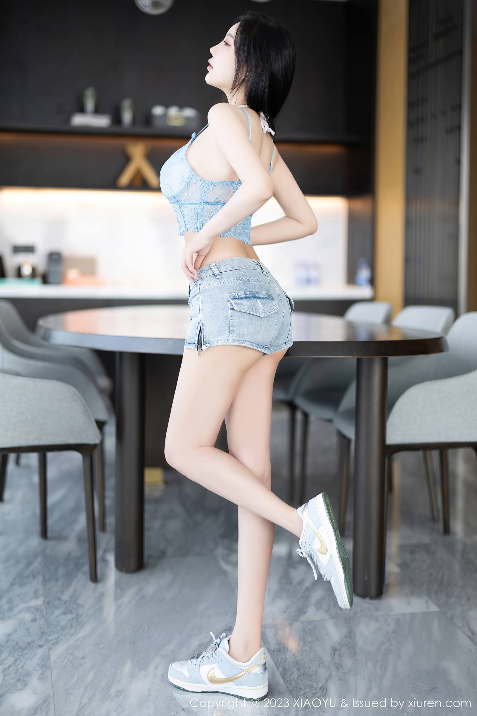 图片[10]-[XIAOYU语画界]2023.12.15 VOL.1165 杨晨晨Yome 牛仔短裤 [33+1P] – 速更版-美库