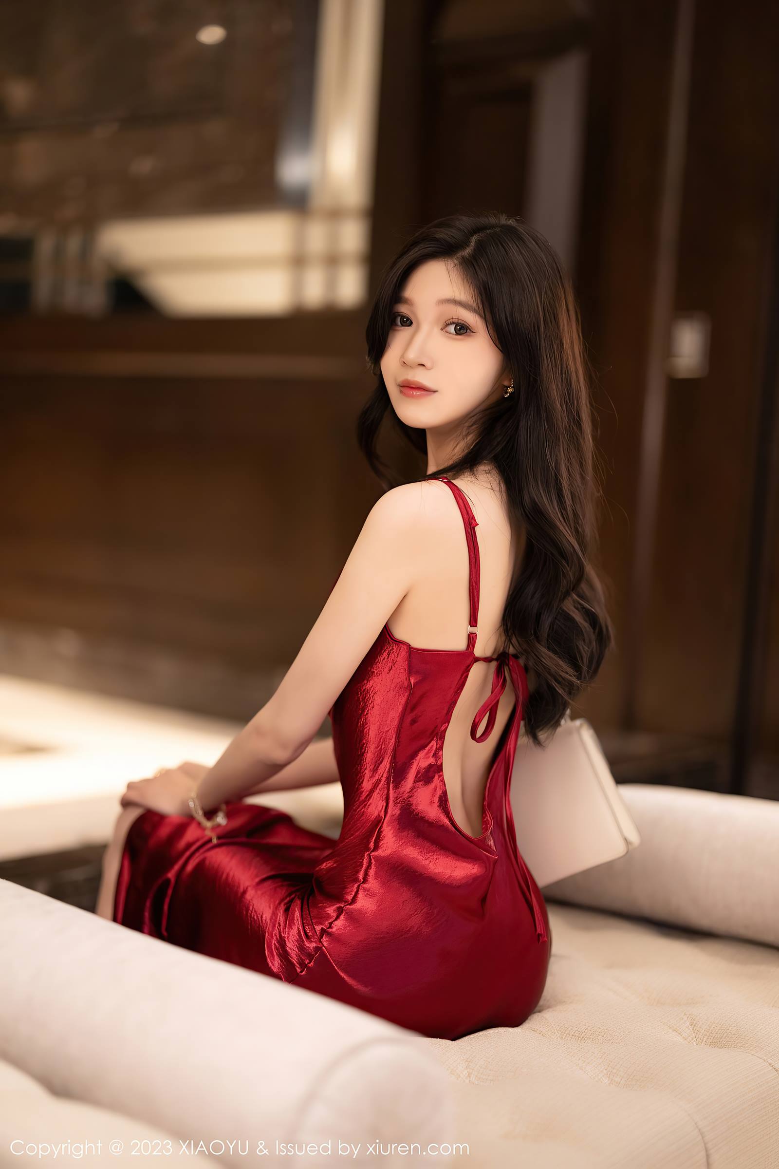 图片[48]-[XIAOYU语画界]2023.12.18 VOL.1166 程程程- 红色晚礼服 [63+1P] – 速更版-美库