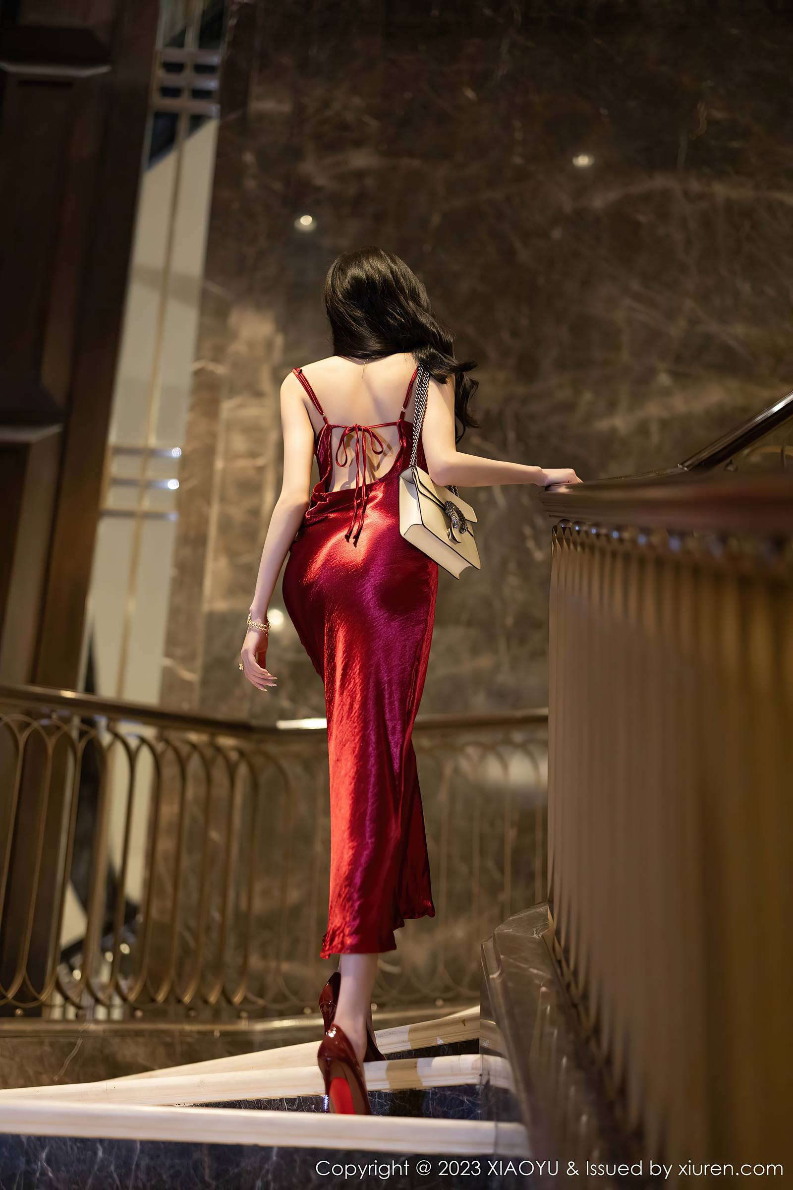 图片[57]-[XIAOYU语画界]2023.12.18 VOL.1166 程程程- 红色晚礼服 [63+1P] – 速更版-美库