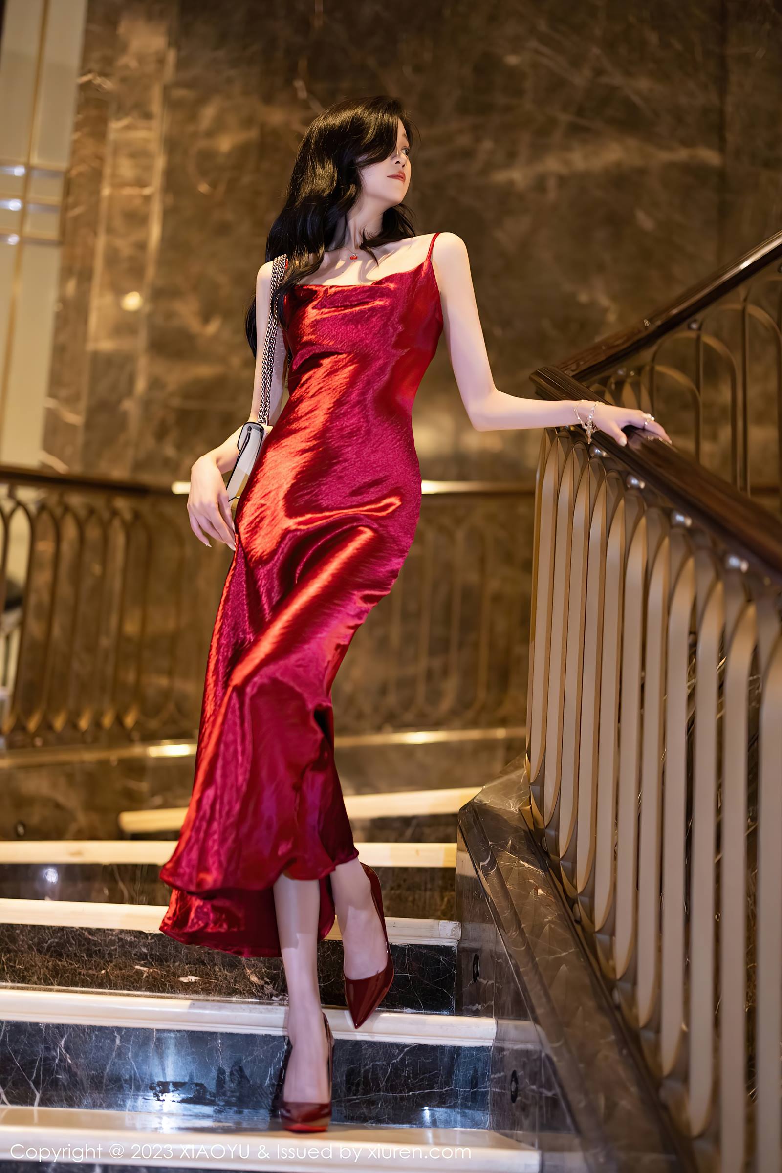 图片[59]-[XIAOYU语画界]2023.12.18 VOL.1166 程程程- 红色晚礼服 [63+1P] – 速更版-美库