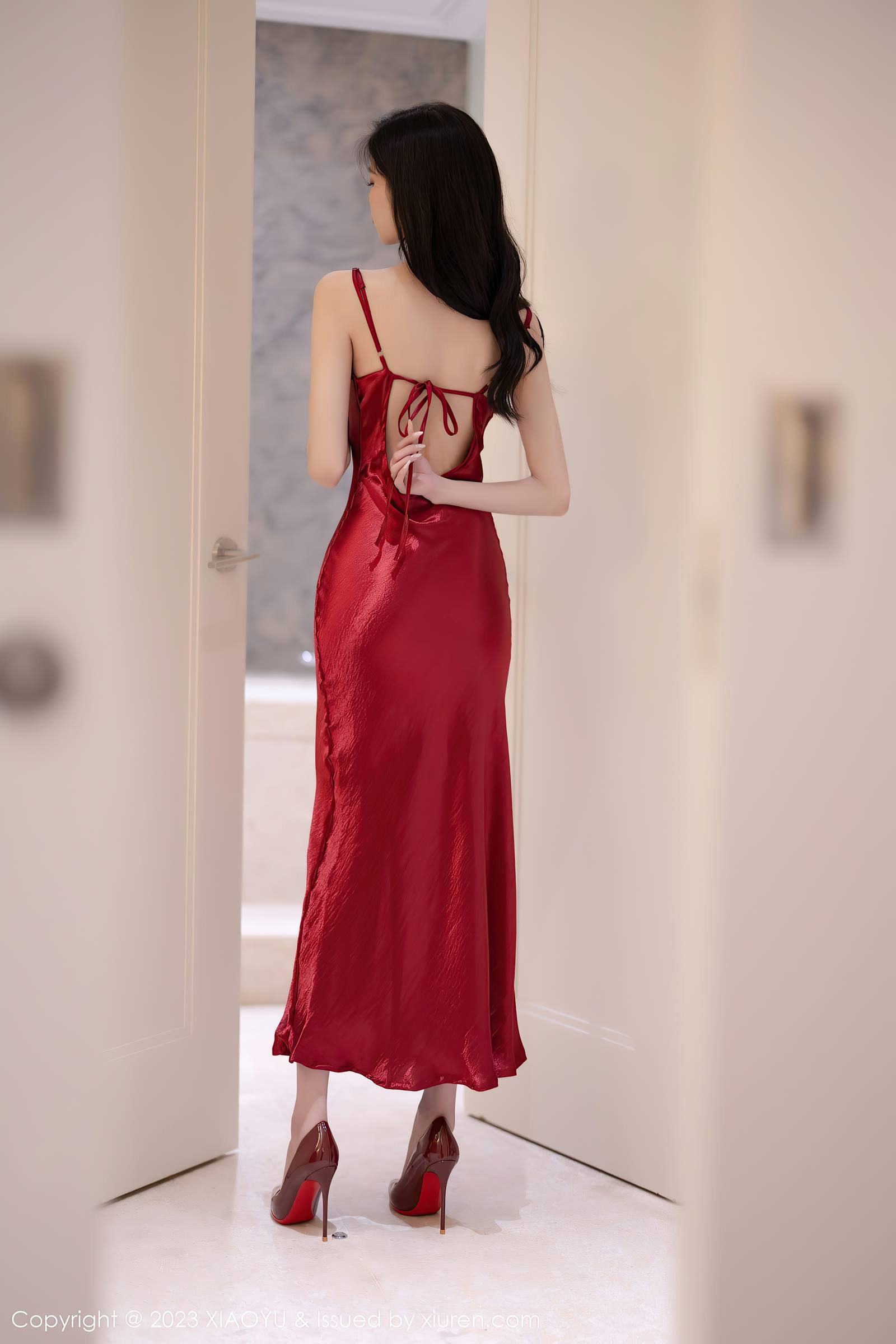 图片[60]-[XIAOYU语画界]2023.12.18 VOL.1166 程程程- 红色晚礼服 [63+1P] – 速更版-美库