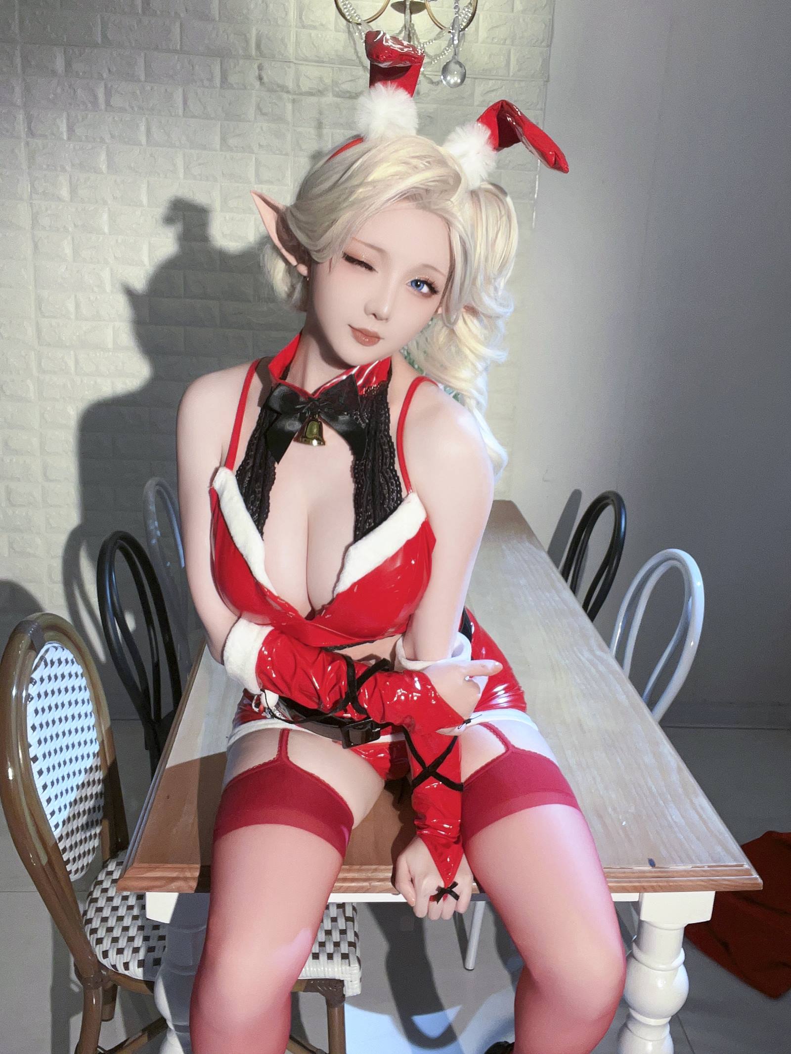 图片[61]-星之迟迟 – 圣诞精灵[63P] – 速更版-美库