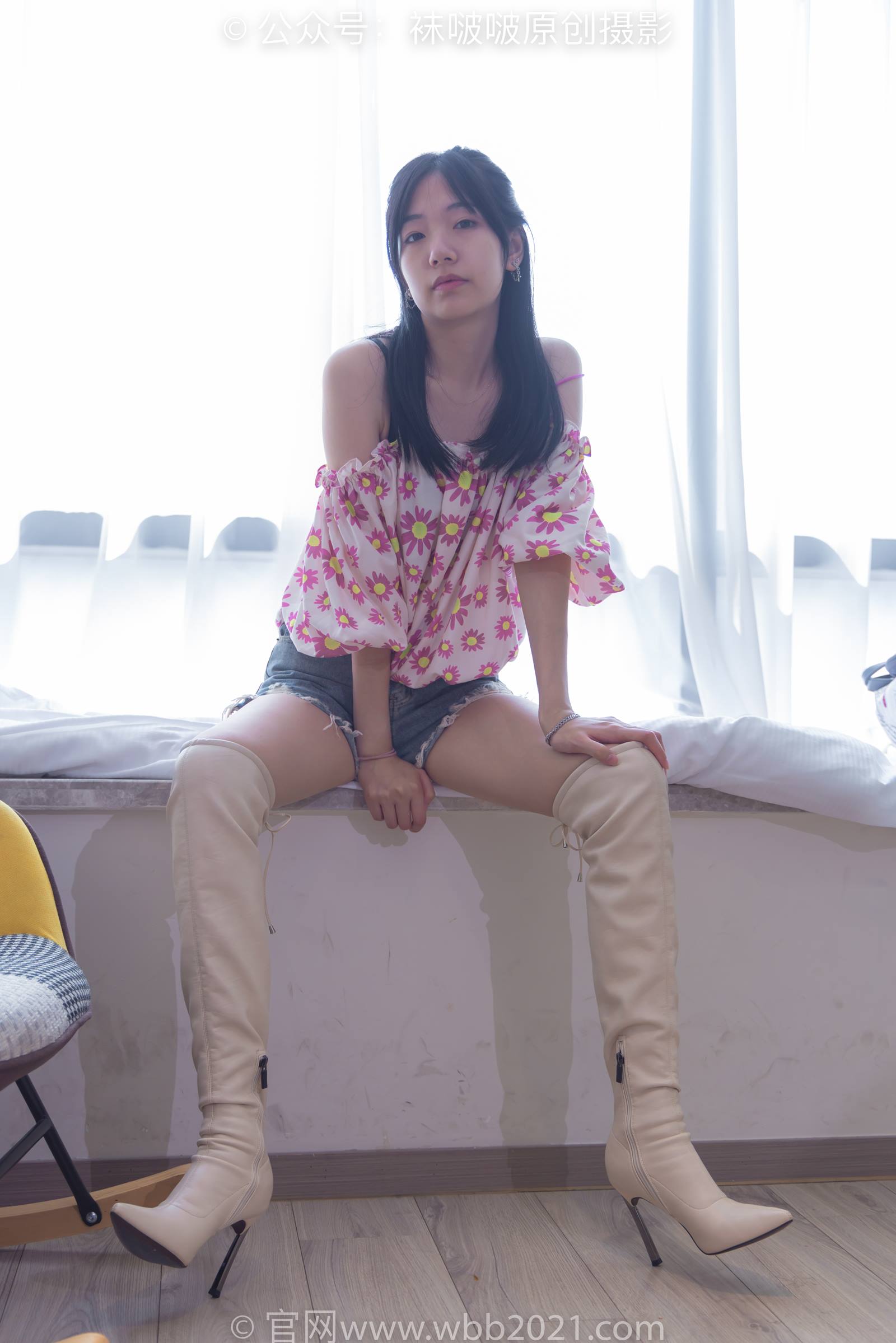 图片[23]-[BoBoSocks袜啵啵]NO.308 小甜豆-长靴、白棉袜、裸足[170P] – 速更版-美库