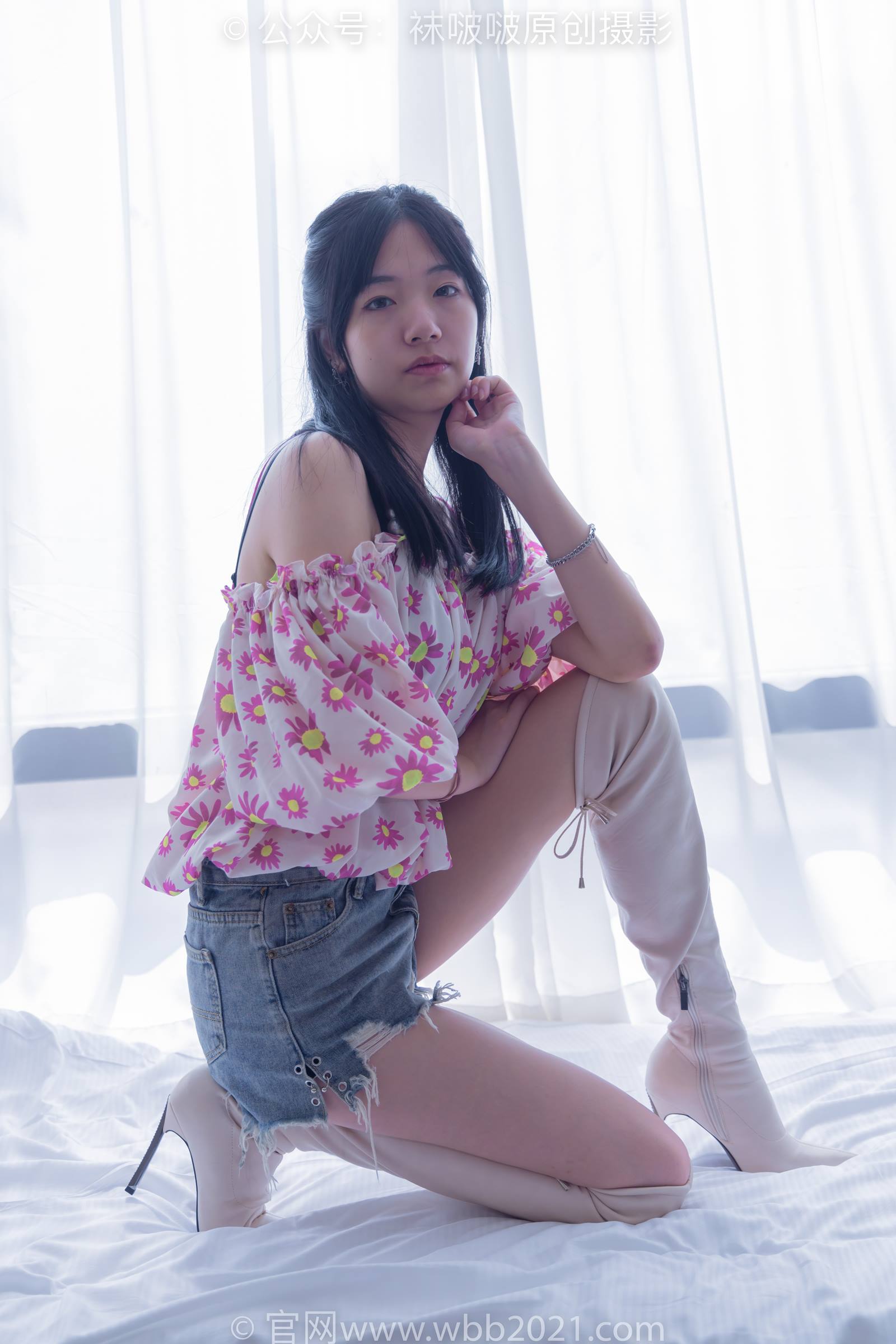 图片[39]-[BoBoSocks袜啵啵]NO.308 小甜豆-长靴、白棉袜、裸足[170P] – 速更版-美库