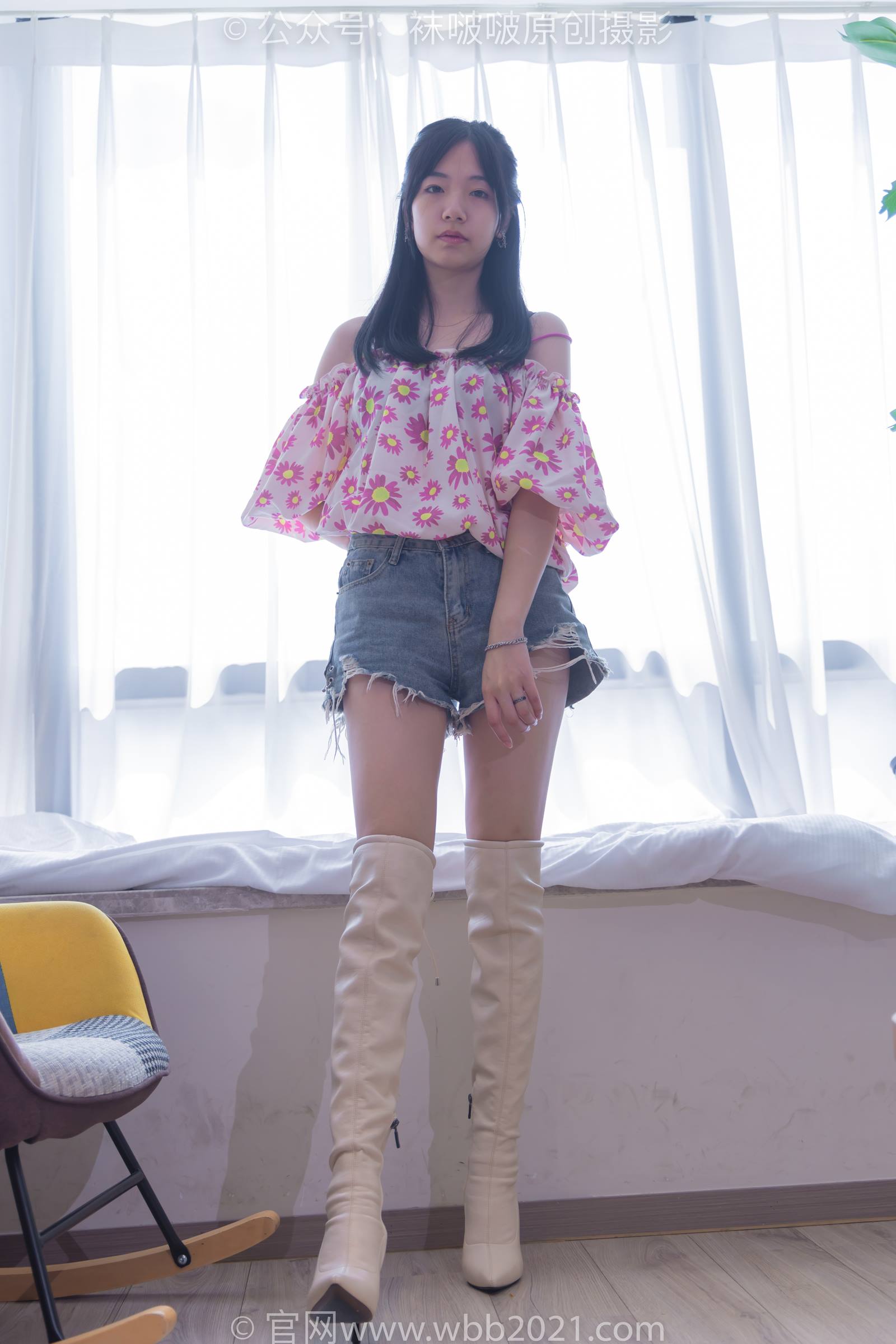 图片[44]-[BoBoSocks袜啵啵]NO.308 小甜豆-长靴、白棉袜、裸足[170P] – 速更版-美库