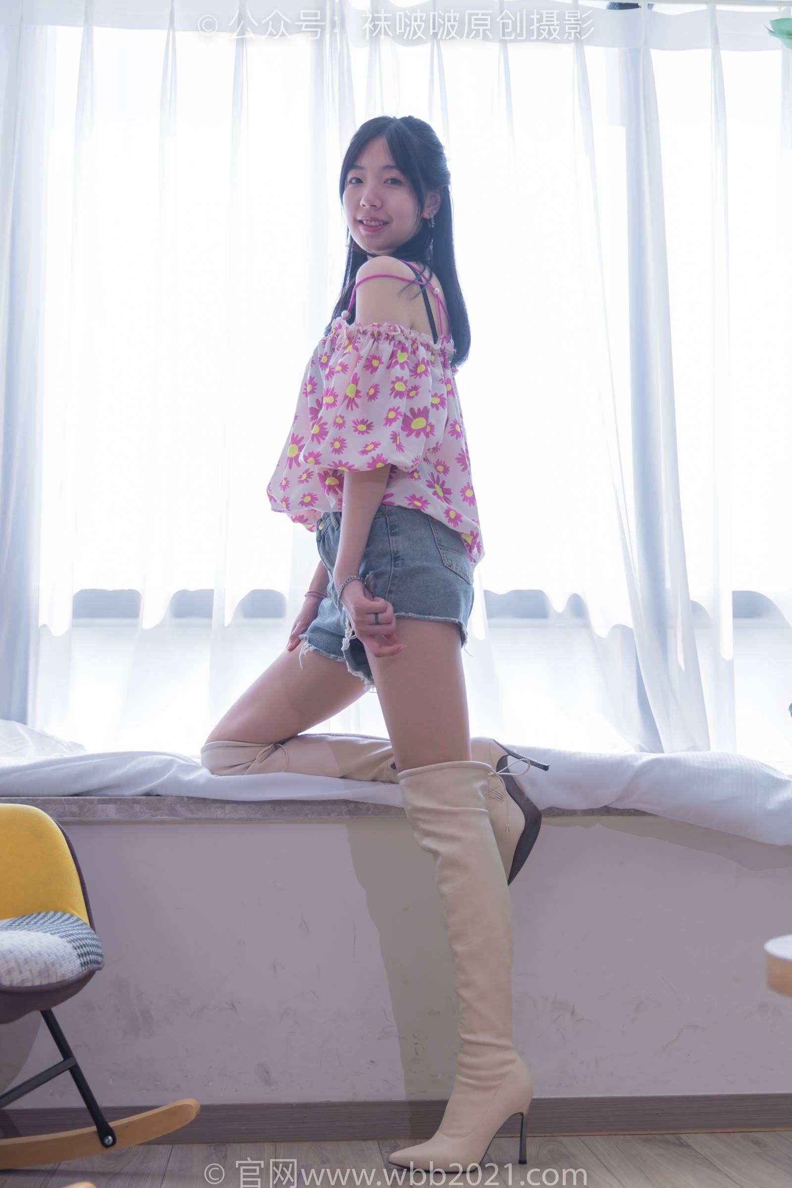 图片[49]-[BoBoSocks袜啵啵]NO.308 小甜豆-长靴、白棉袜、裸足[170P] – 速更版-美库