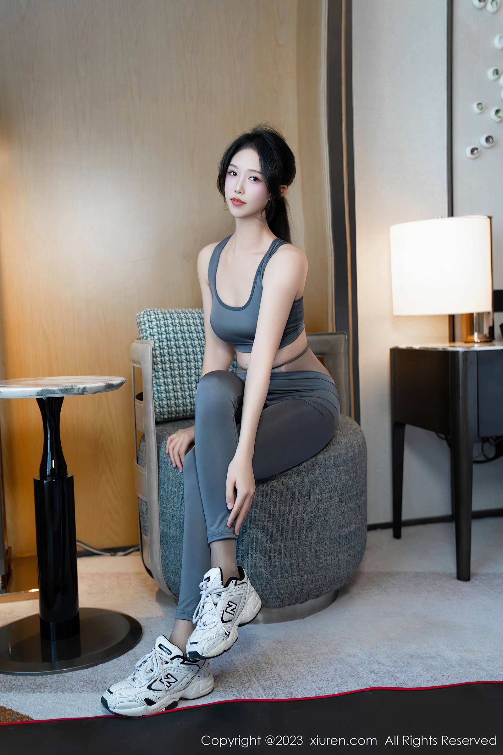 图片[13]-[Xiuren秀人网]2023.12.28 NO.7882 利世 瑜伽基本功 [14+1P] – 速更版-美库