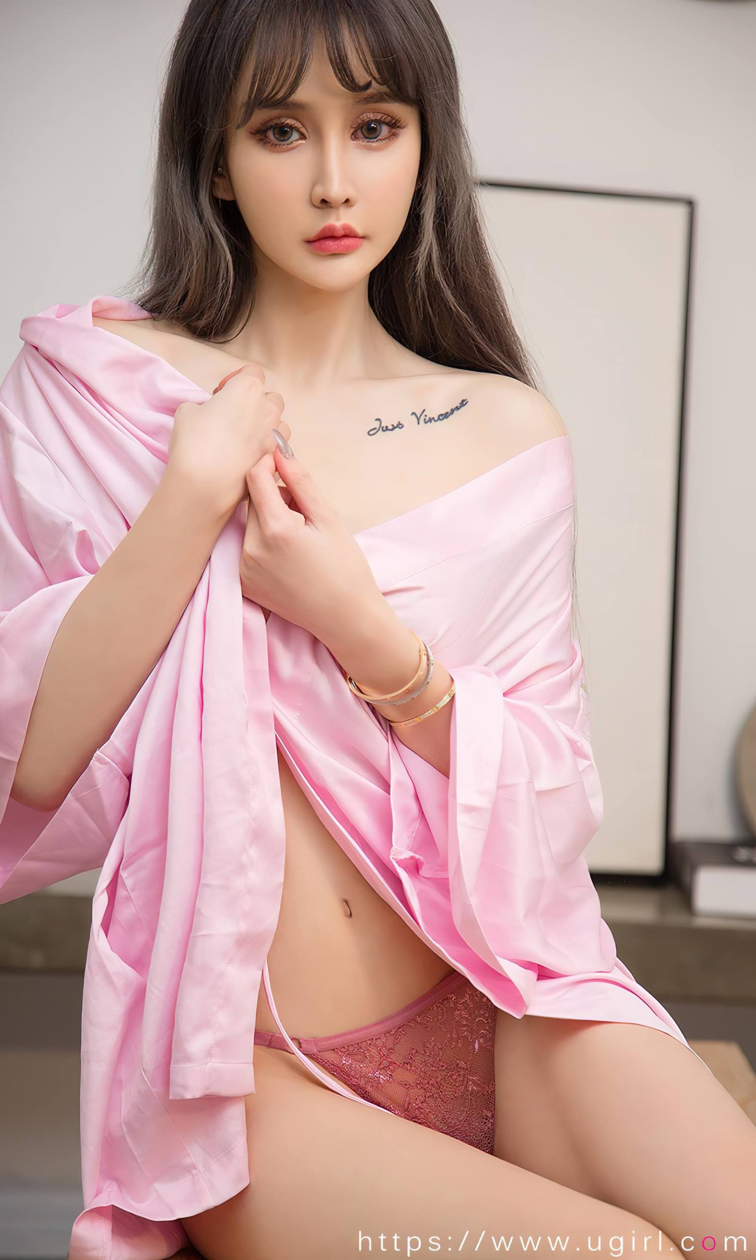 图片[22]-[爱尤物]2023 NO.2738 丝绸睡衣 青树[35P] – 速更版-美库