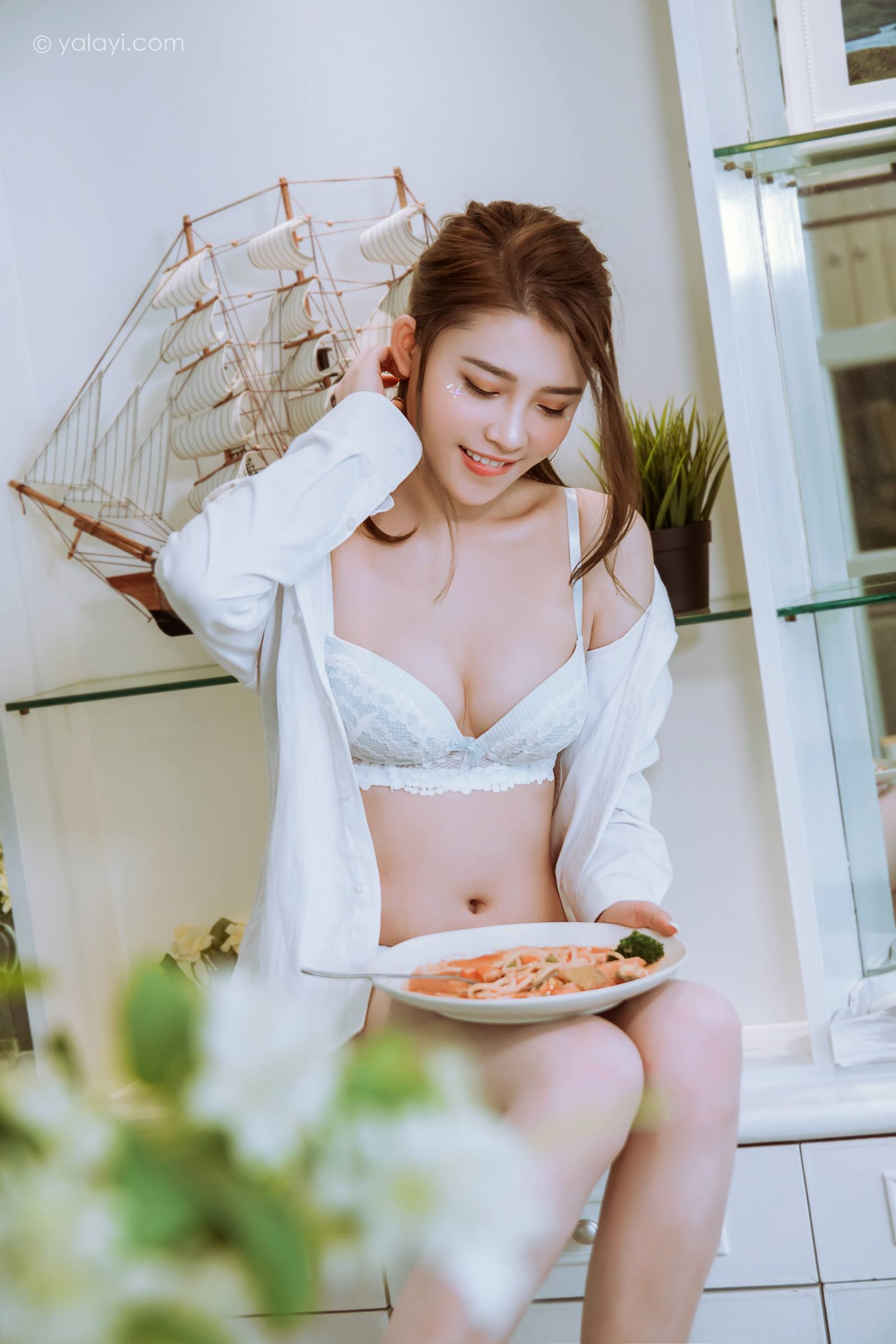 图片[40]-[YALAYI雅拉伊]2023.10.24 NO.1083 冷艳女神[47+1P] – 速更版-美库