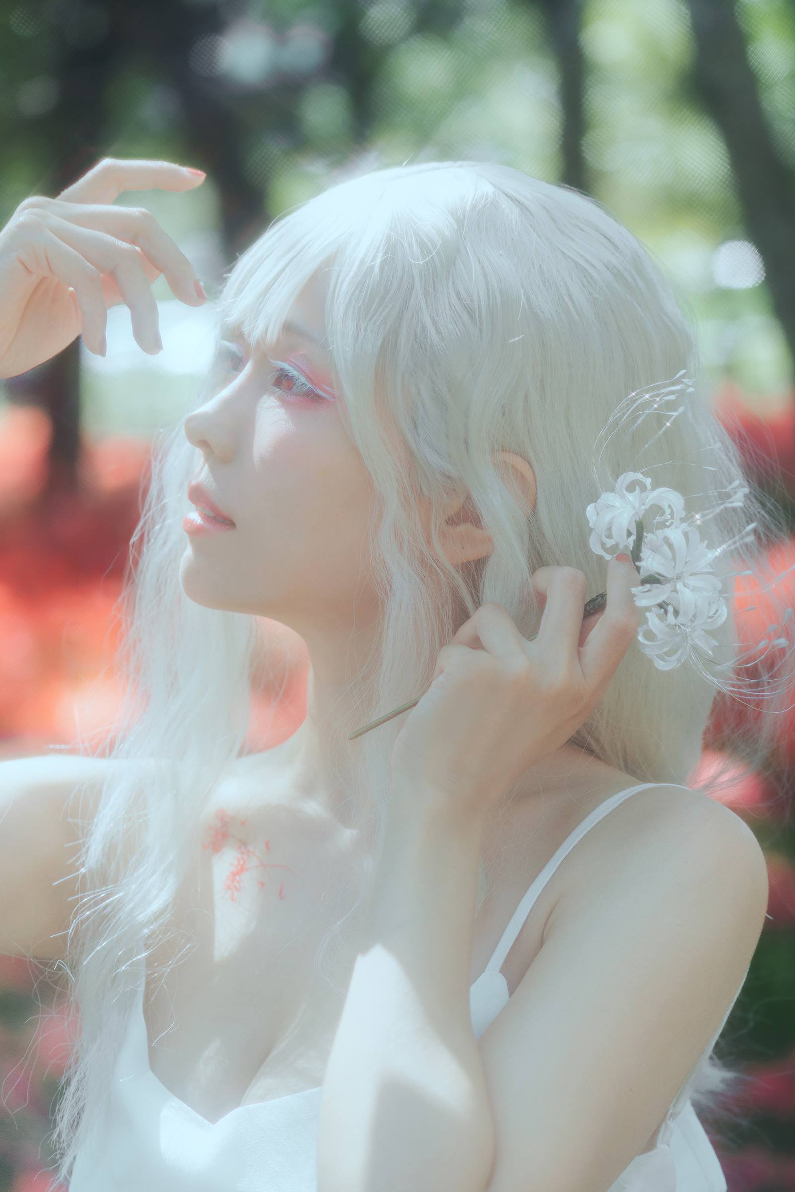 图片[11]-ElyEE子 B-White spider lily 白瓷彼岸 [27P] – 速更版-美库