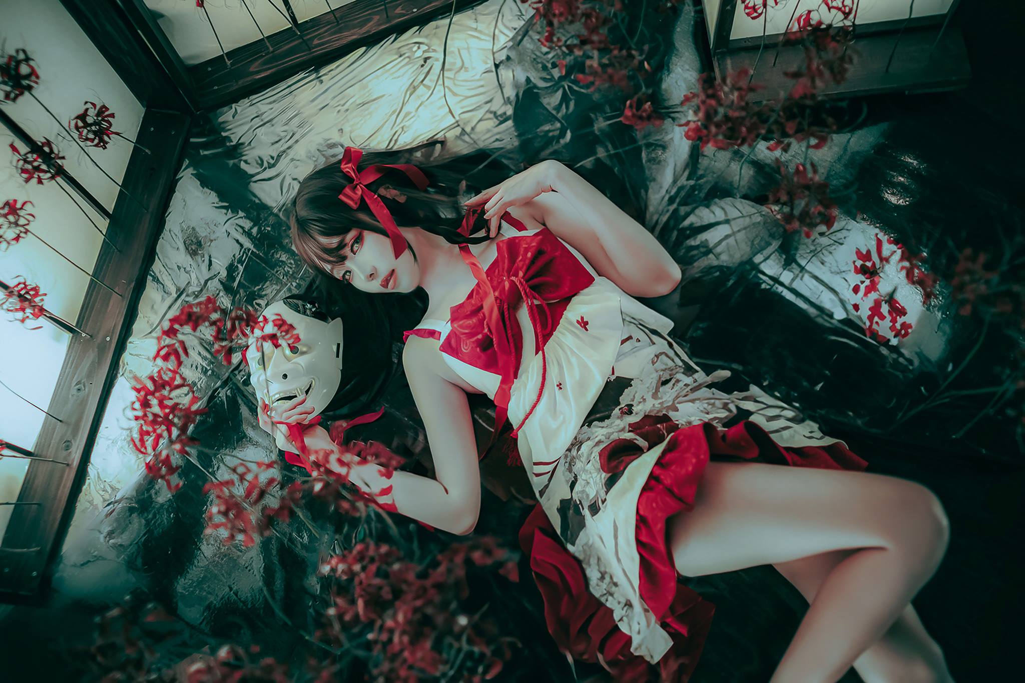 图片[11]-Ely_eee(ElyEE子) – Oni Higanbana 鬼面彼岸[15P] – 速更版-美库