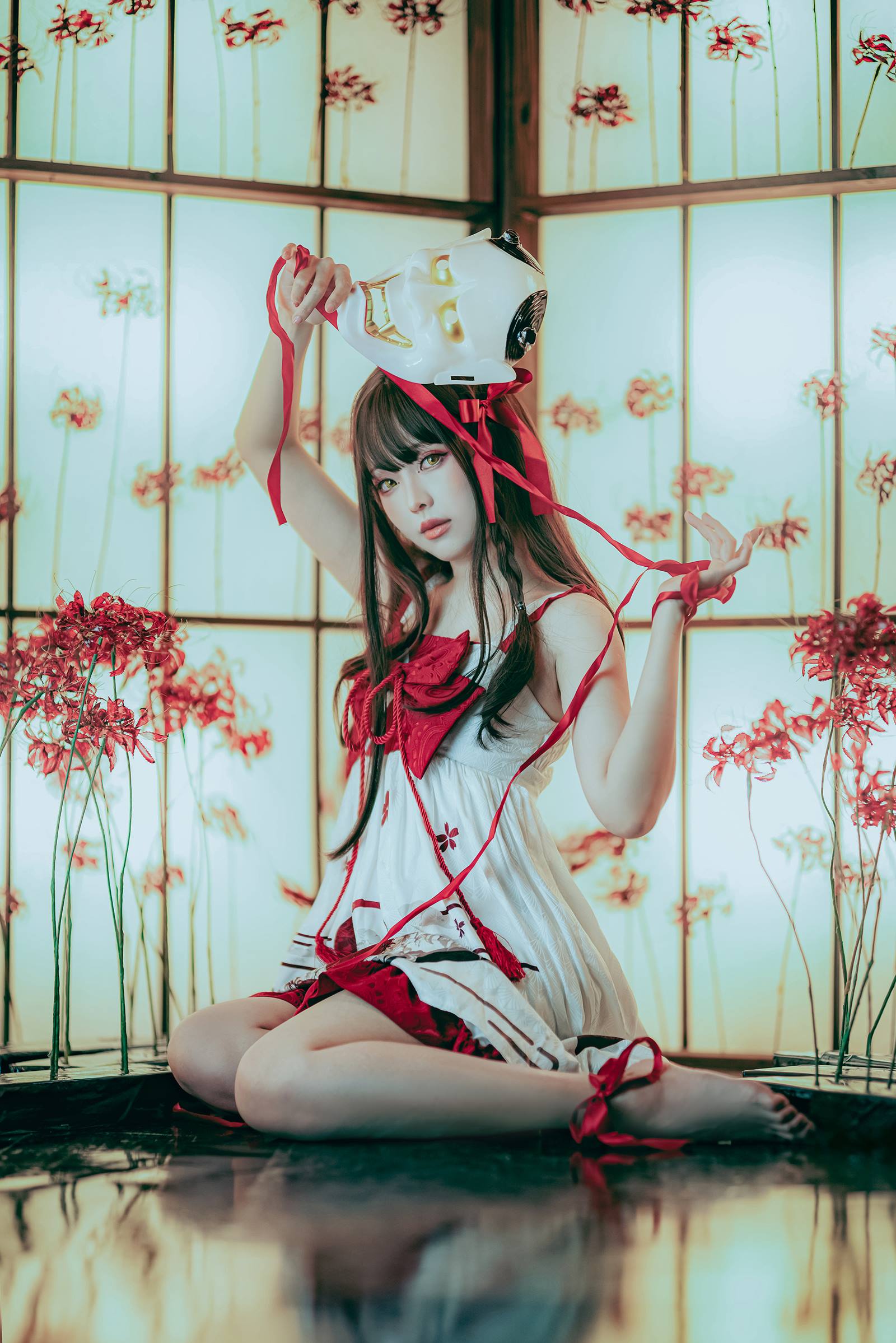 图片[12]-Ely_eee(ElyEE子) – Oni Higanbana 鬼面彼岸[15P] – 速更版-美库