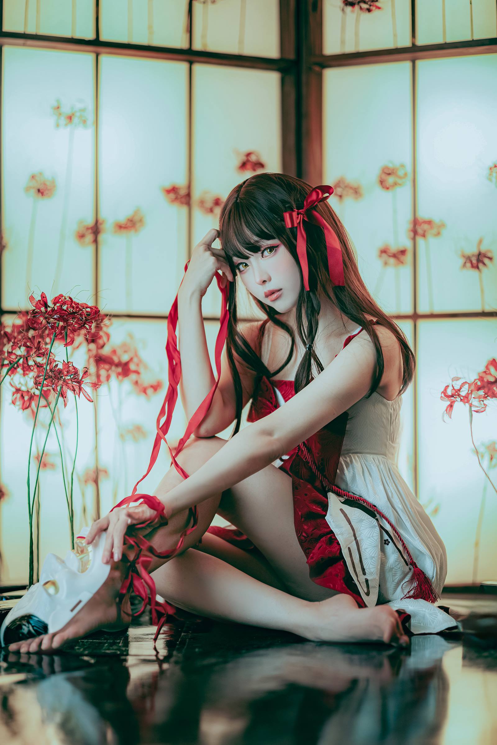 图片[14]-Ely_eee(ElyEE子) – Oni Higanbana 鬼面彼岸[15P] – 速更版-美库