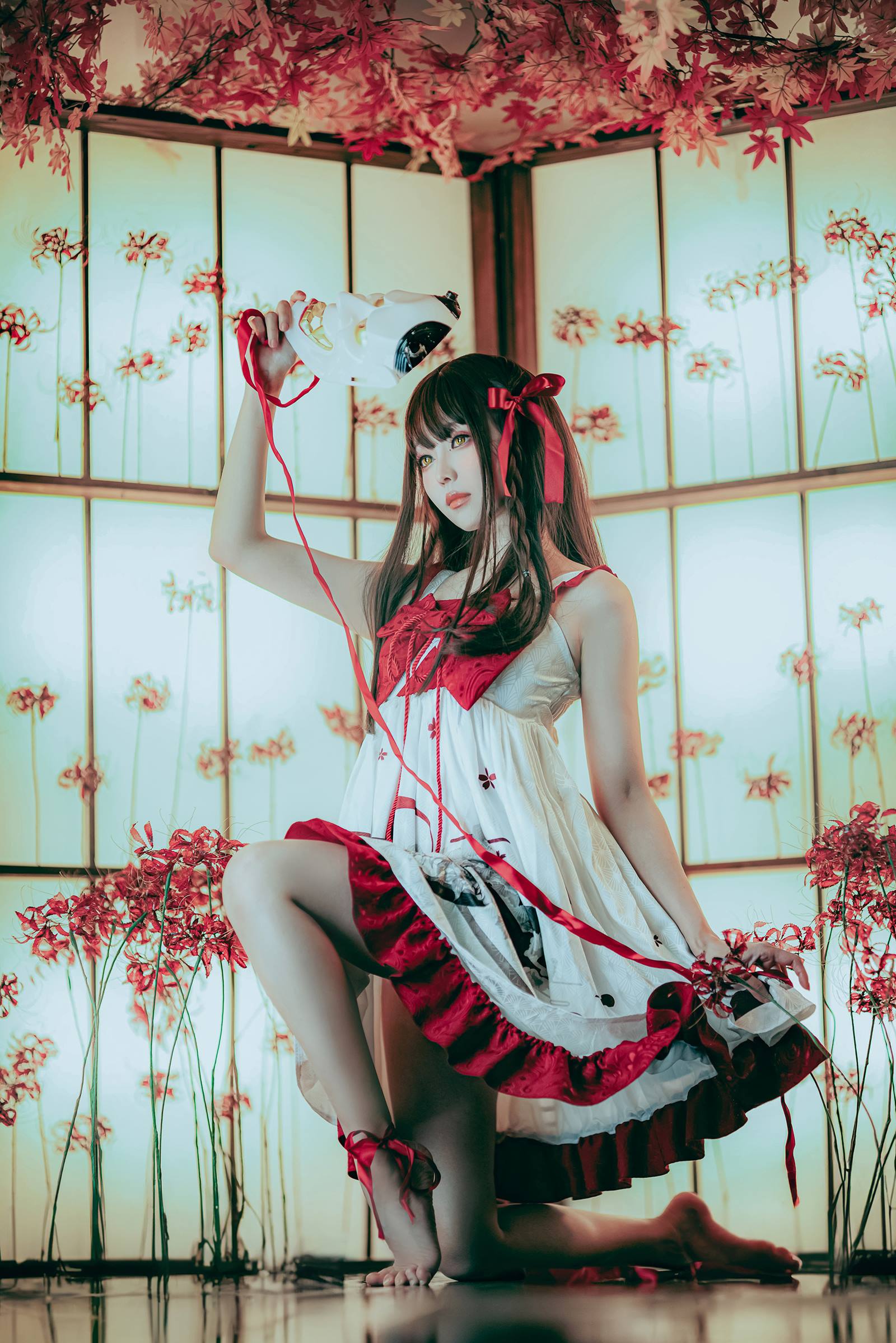 图片[16]-Ely_eee(ElyEE子) – Oni Higanbana 鬼面彼岸[15P] – 速更版-美库