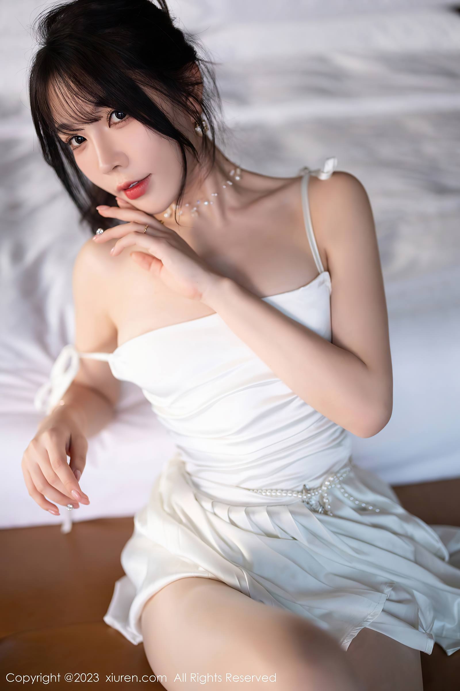 图片[18]-[Xiuren秀人网]2023.12.29 NO.7889 徐莉芝Booty 白色高跟鞋 [26+1P] – 速更版-美库